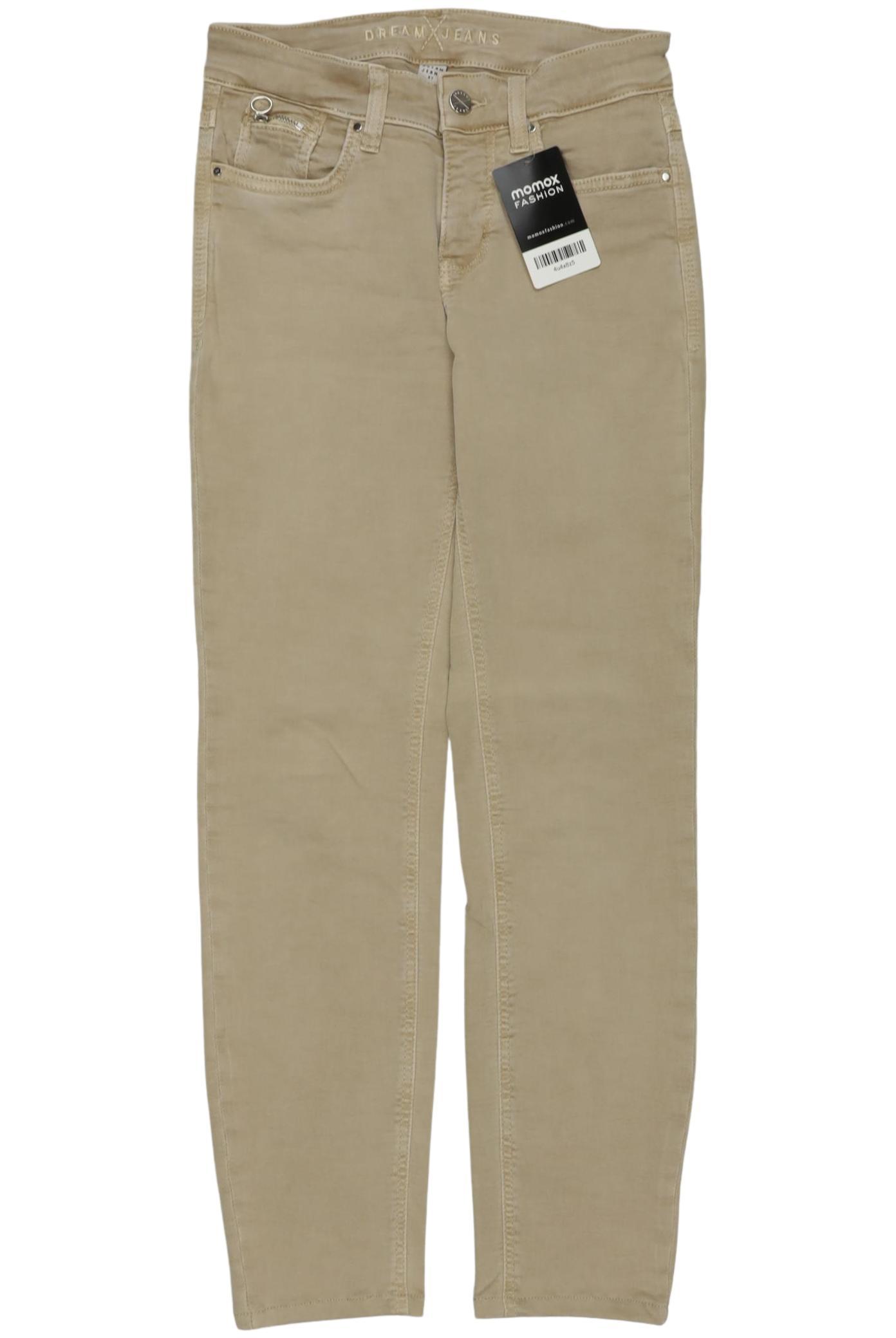 

MAC Damen Jeans, beige, Gr. 25