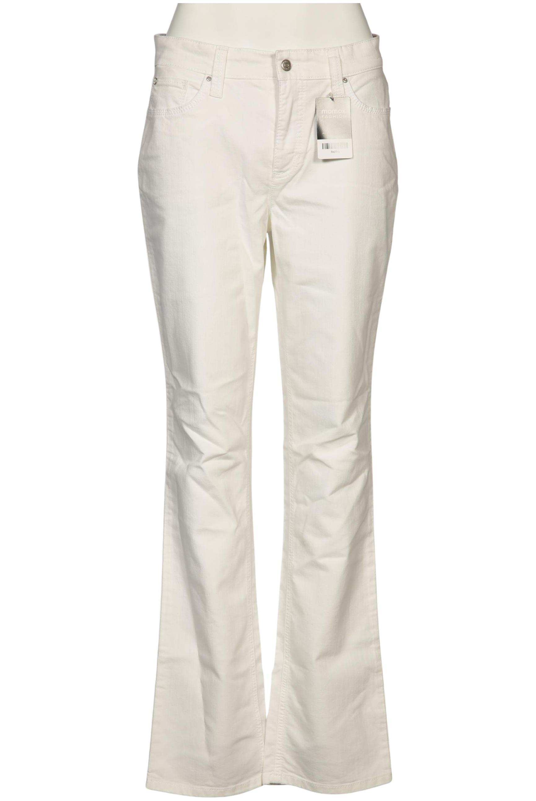 

MAC Damen Jeans, weiß, Gr. 42