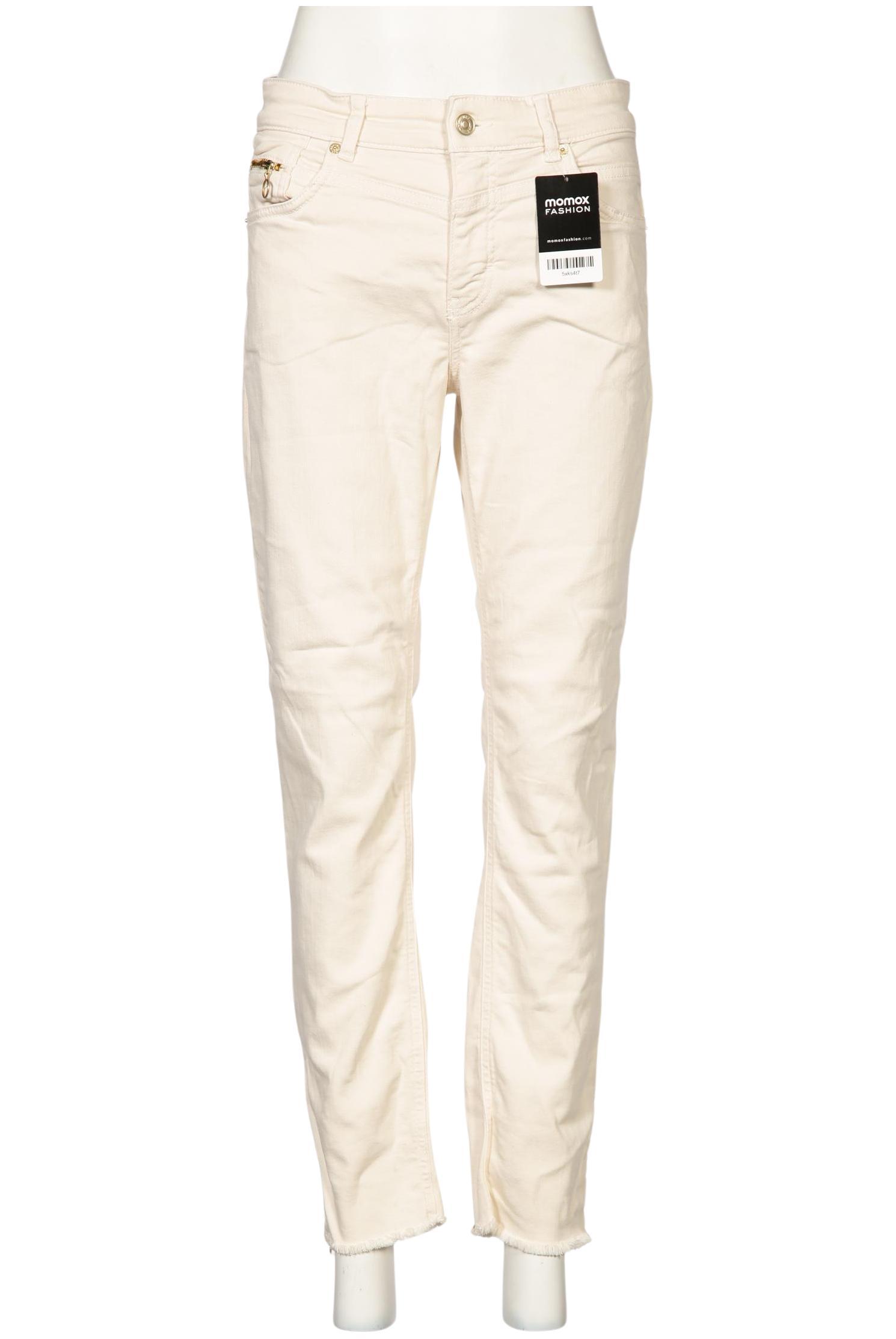 

MAC Damen Jeans, cremeweiß, Gr. 40