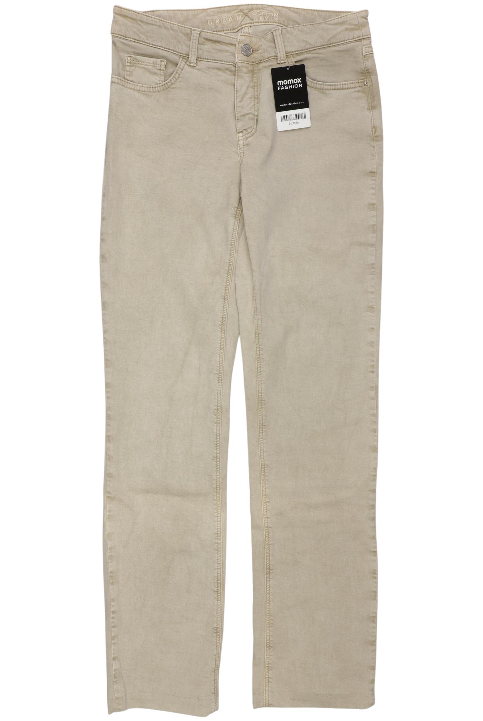 

MAC Damen Jeans, beige, Gr. 34