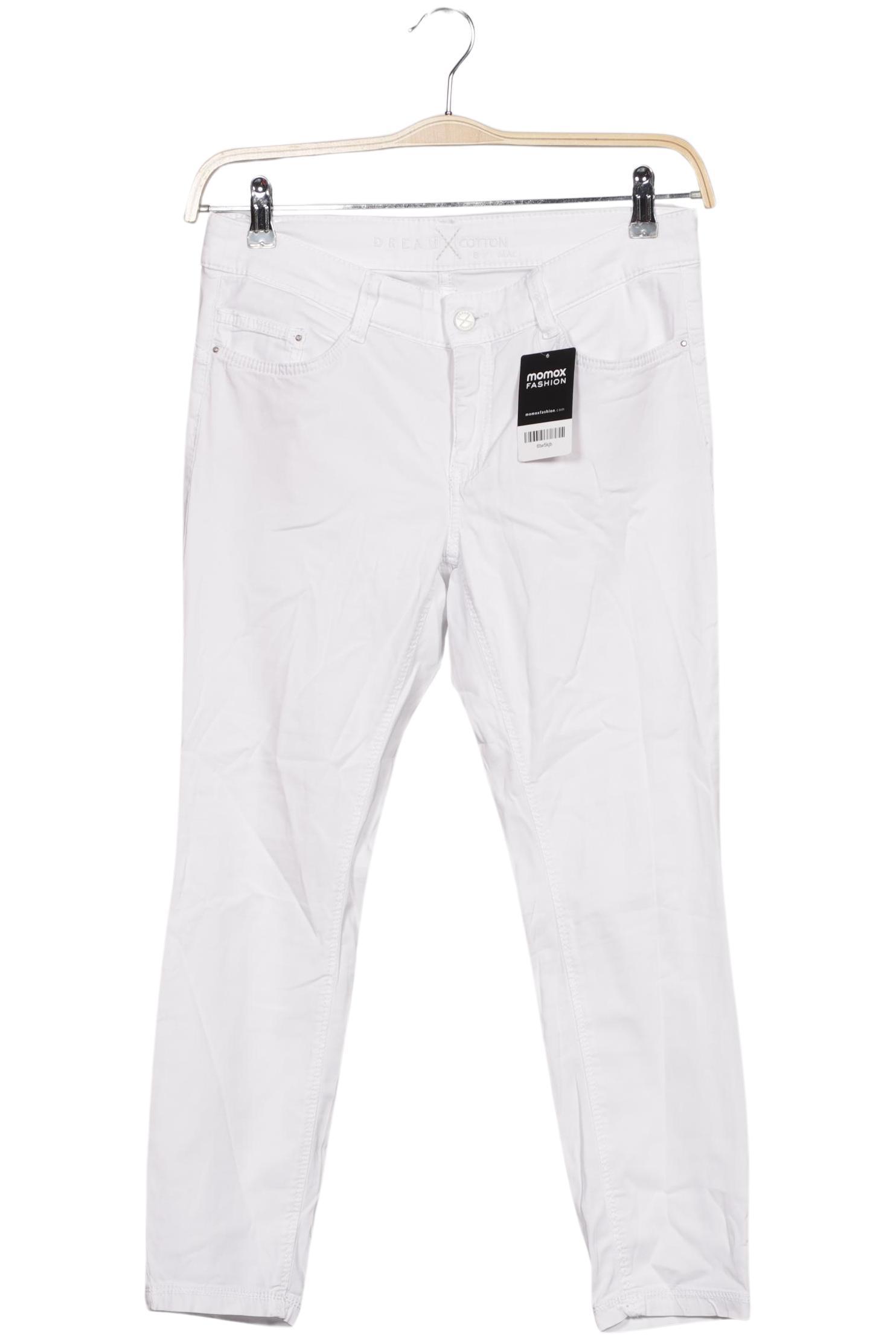 

MAC Damen Jeans, weiß, Gr. 36