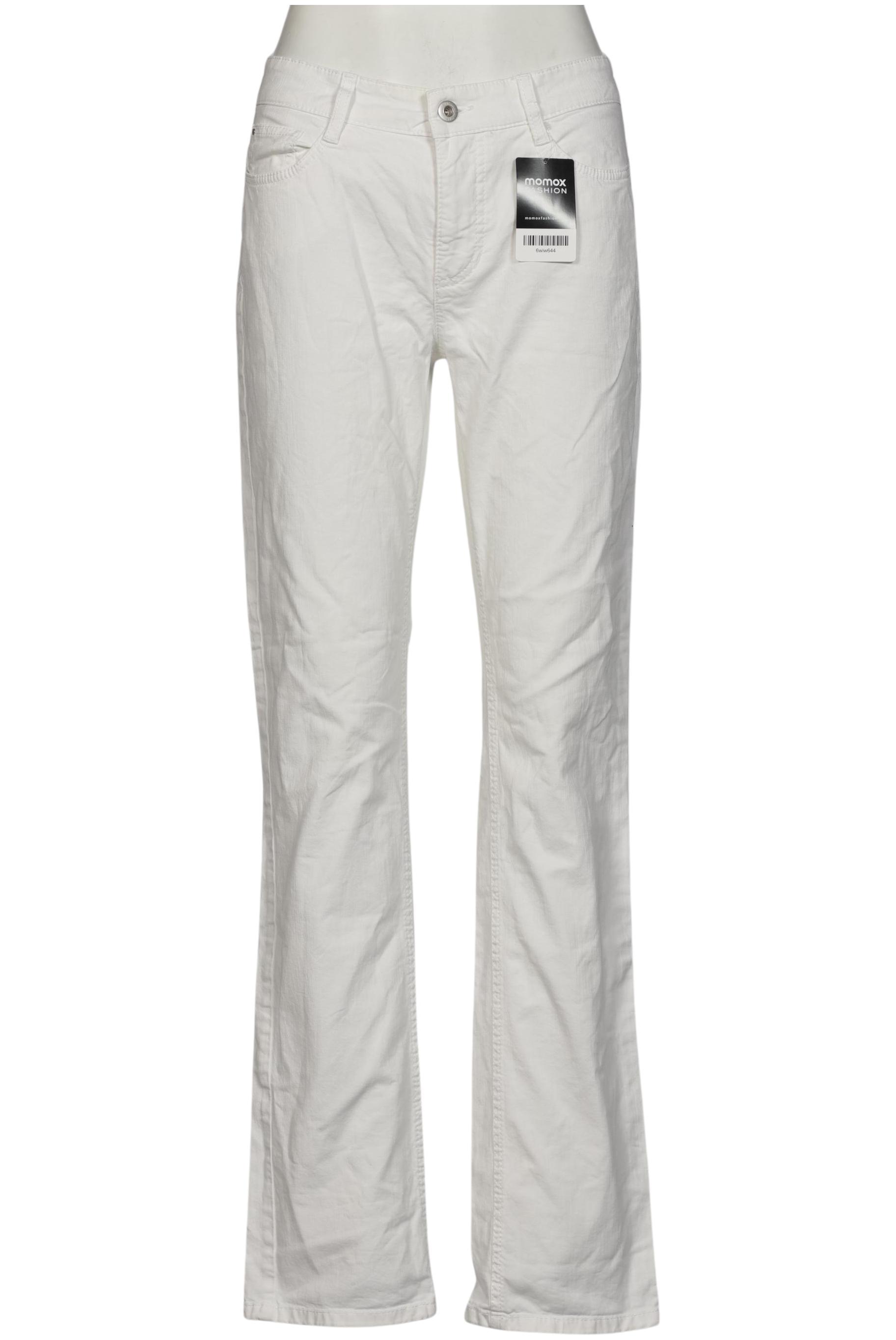 

MAC Damen Jeans, weiß, Gr. 40