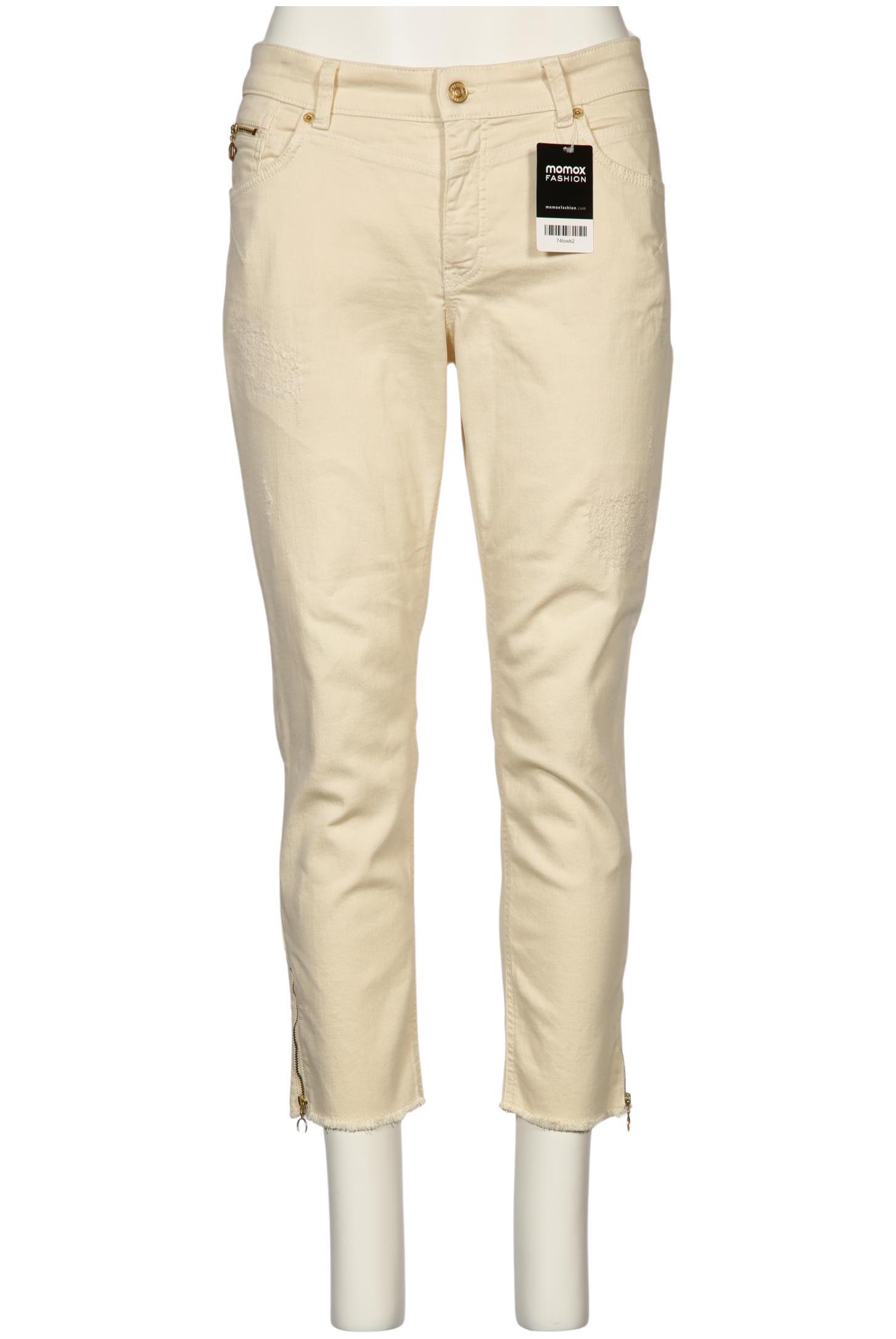 

MAC Damen Jeans, cremeweiß, Gr. 44