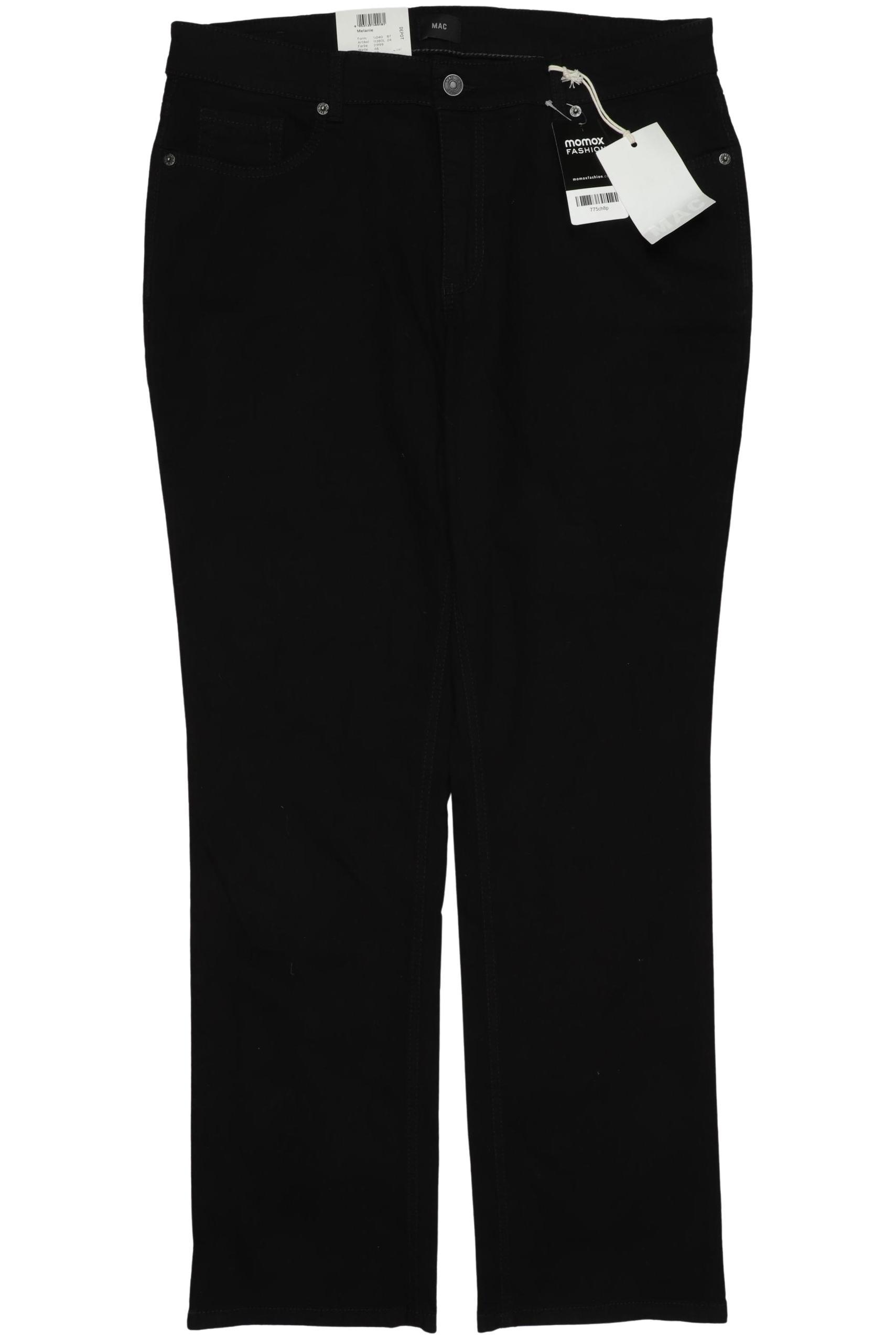 

MAC Damen Jeans, schwarz, Gr. 46
