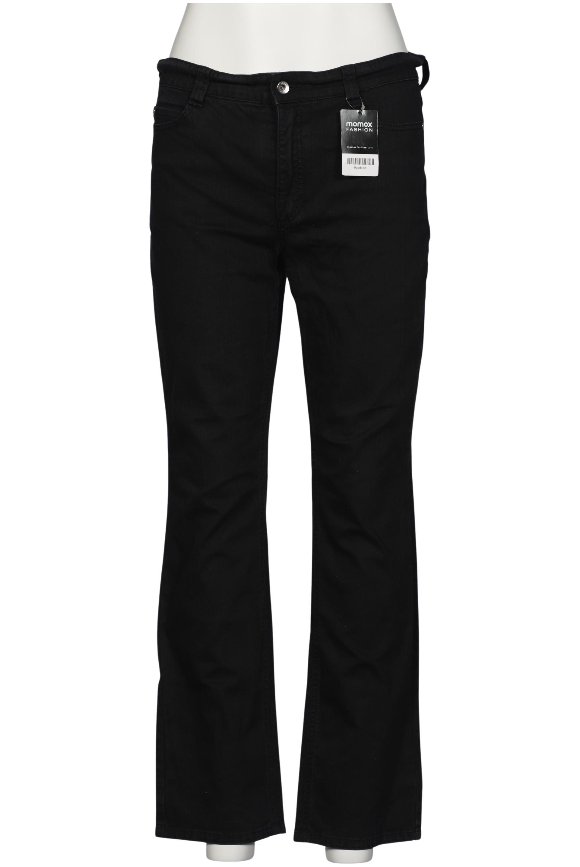 

MAC Damen Jeans, schwarz, Gr. 46