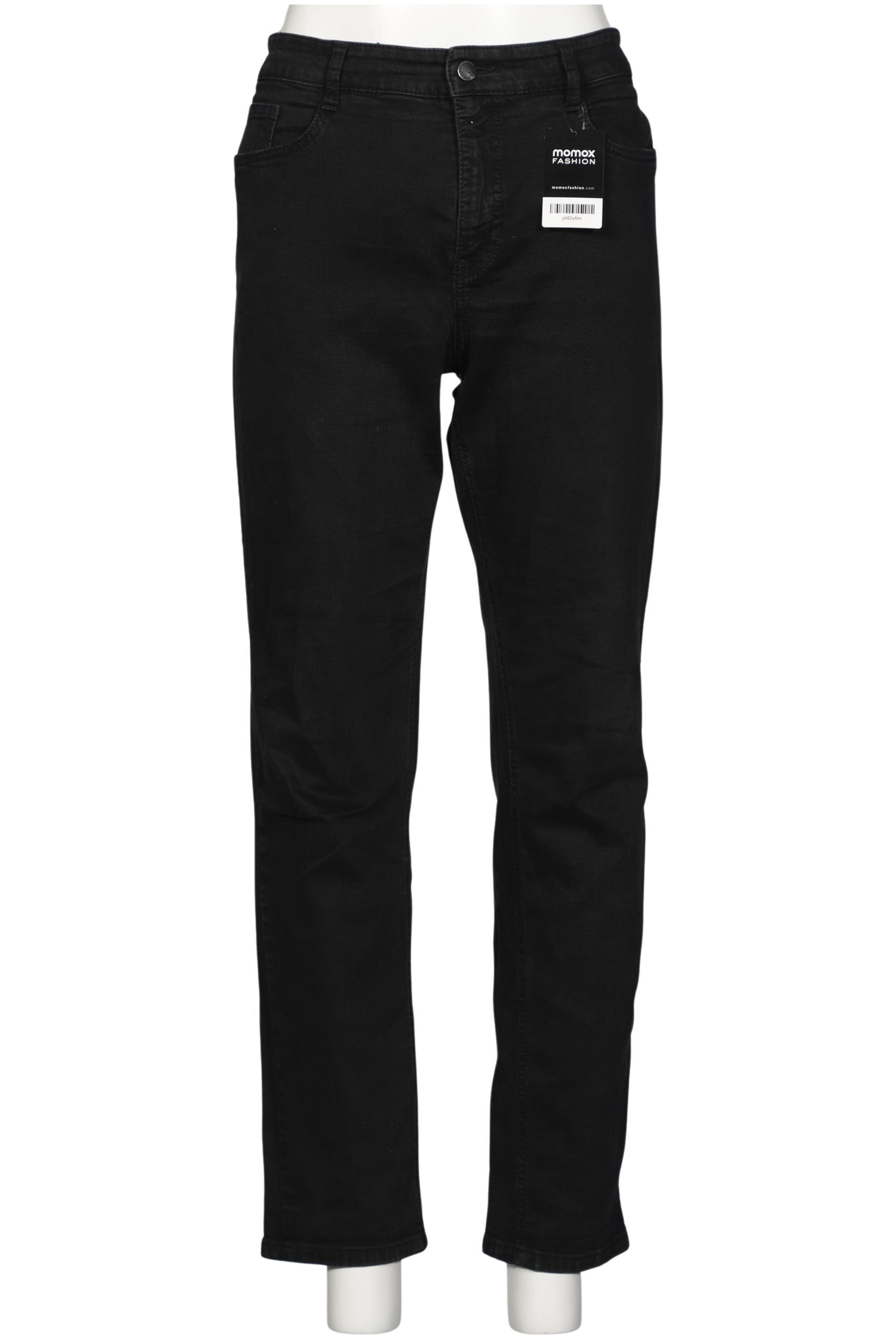

MAC Damen Jeans, schwarz, Gr. 46