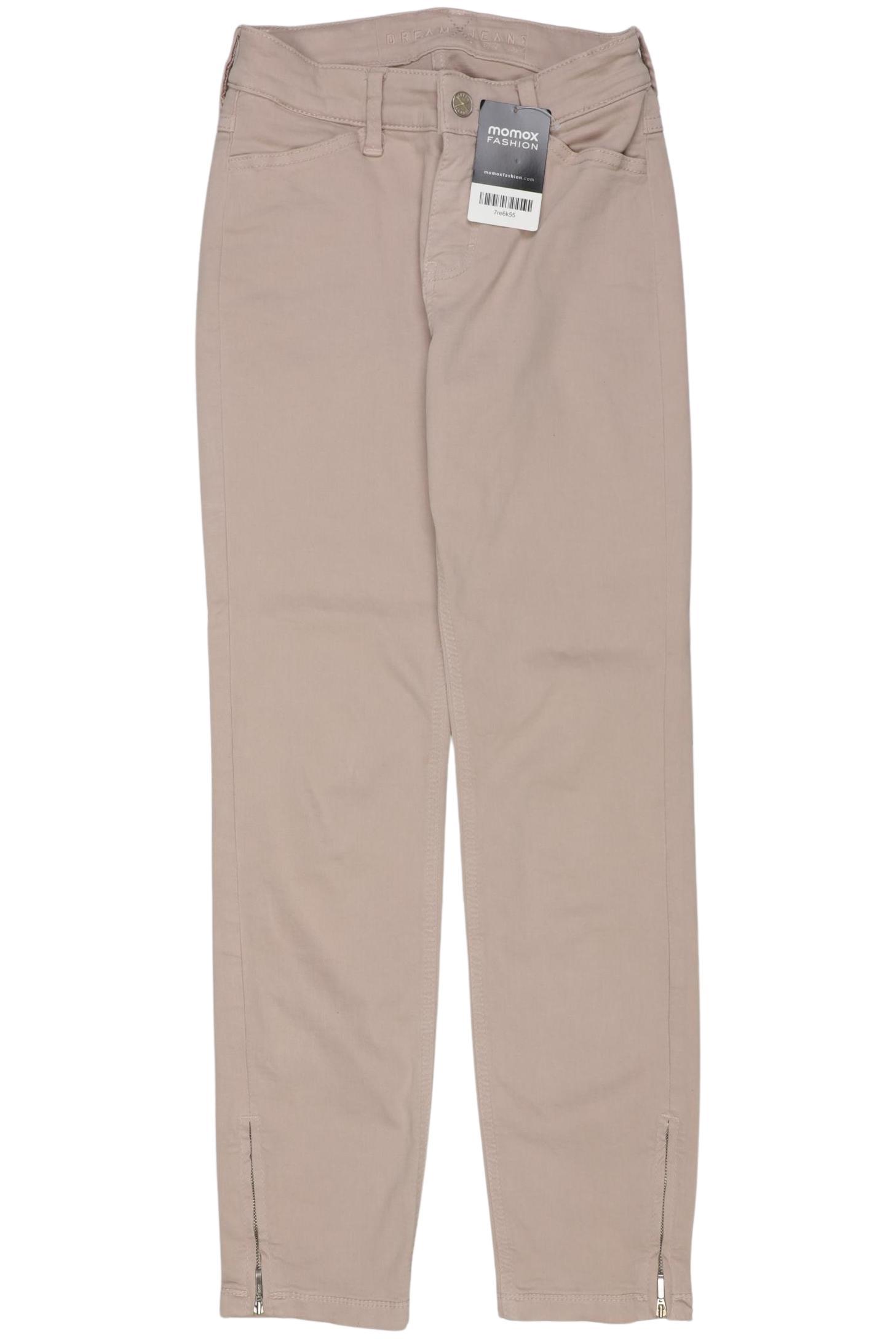 

MAC Damen Jeans, beige, Gr. 25