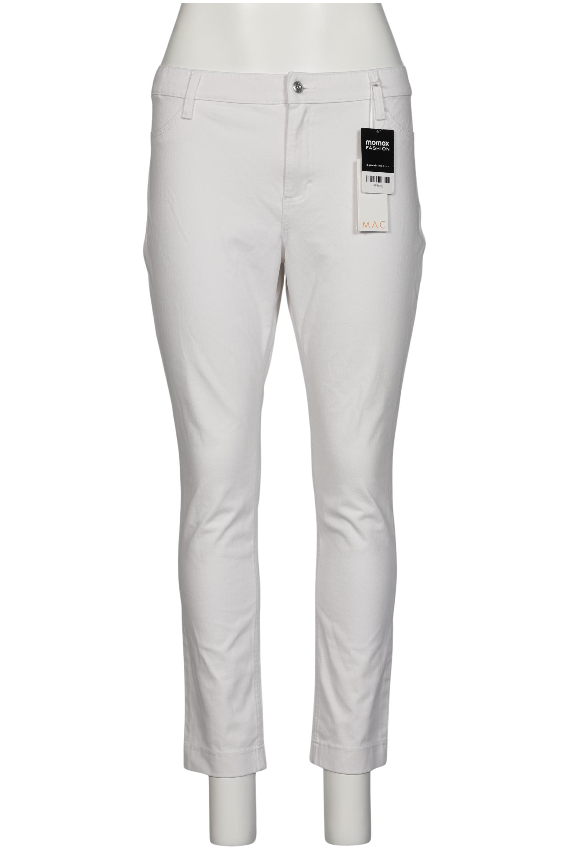 

MAC Damen Jeans, weiß, Gr. 46