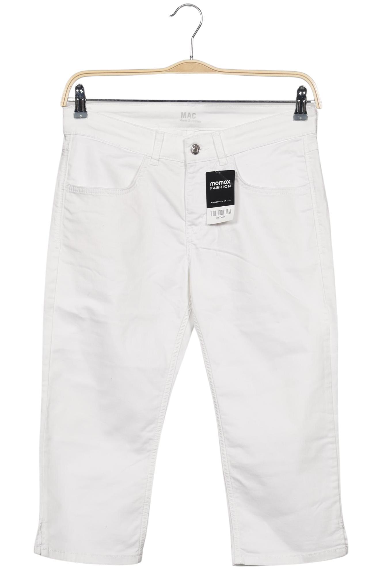 

MAC Damen Jeans, weiß, Gr. 38