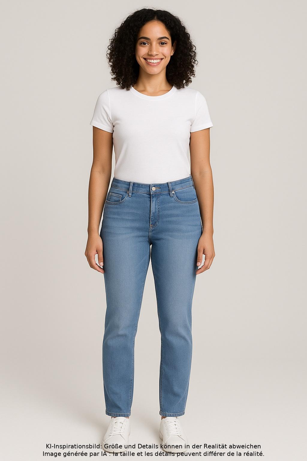 

MAC Damen Jeans, blau, Gr. 44