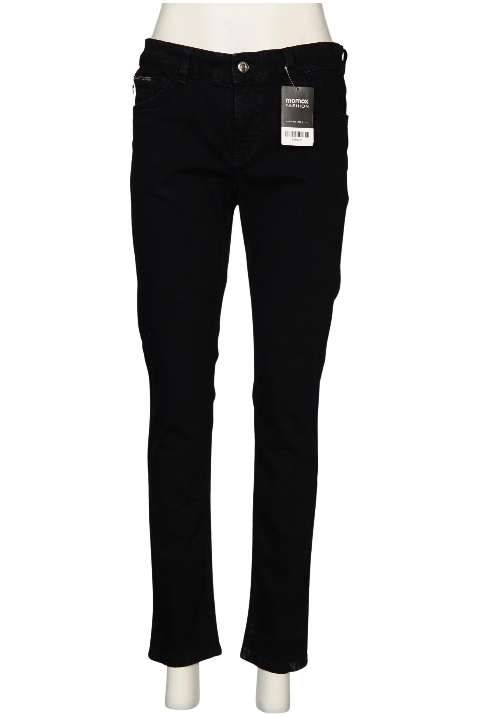

MAC Damen Jeans, schwarz, Gr. 40