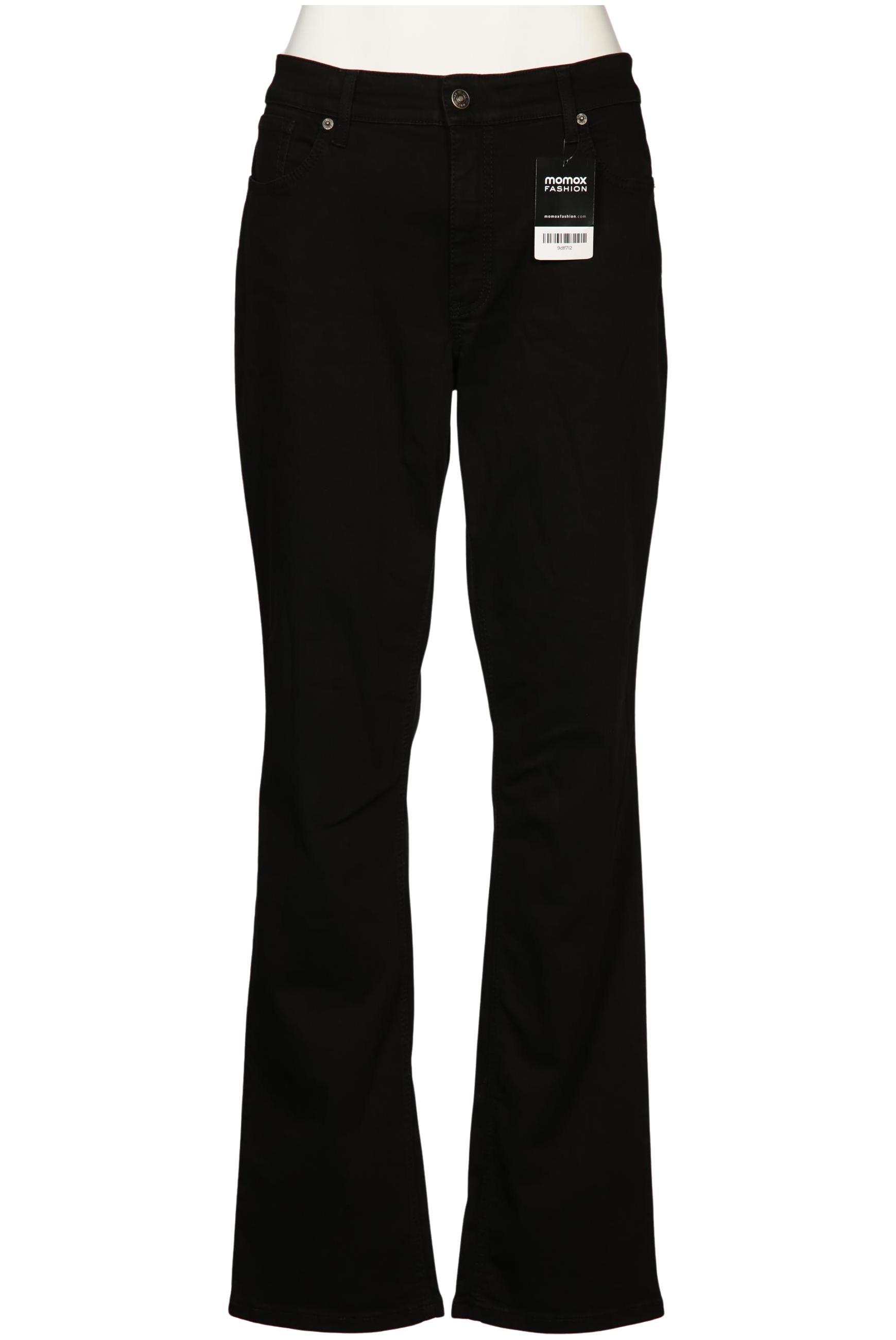 

MAC Damen Jeans, schwarz, Gr. 46