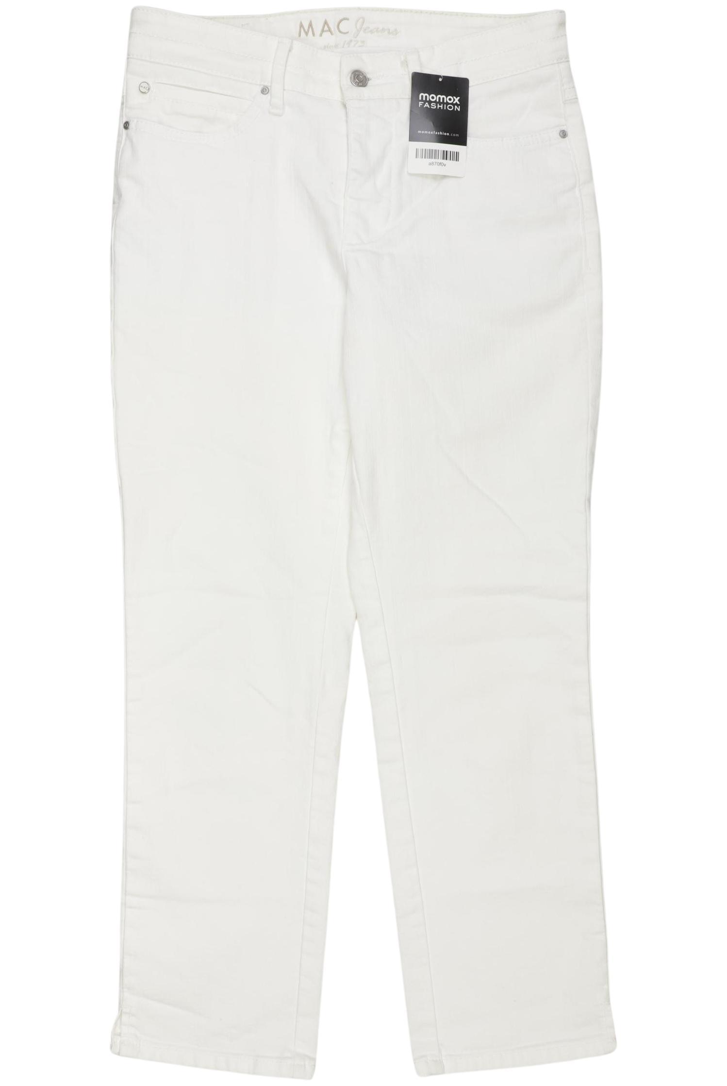 

MAC Damen Jeans, weiß, Gr. 26