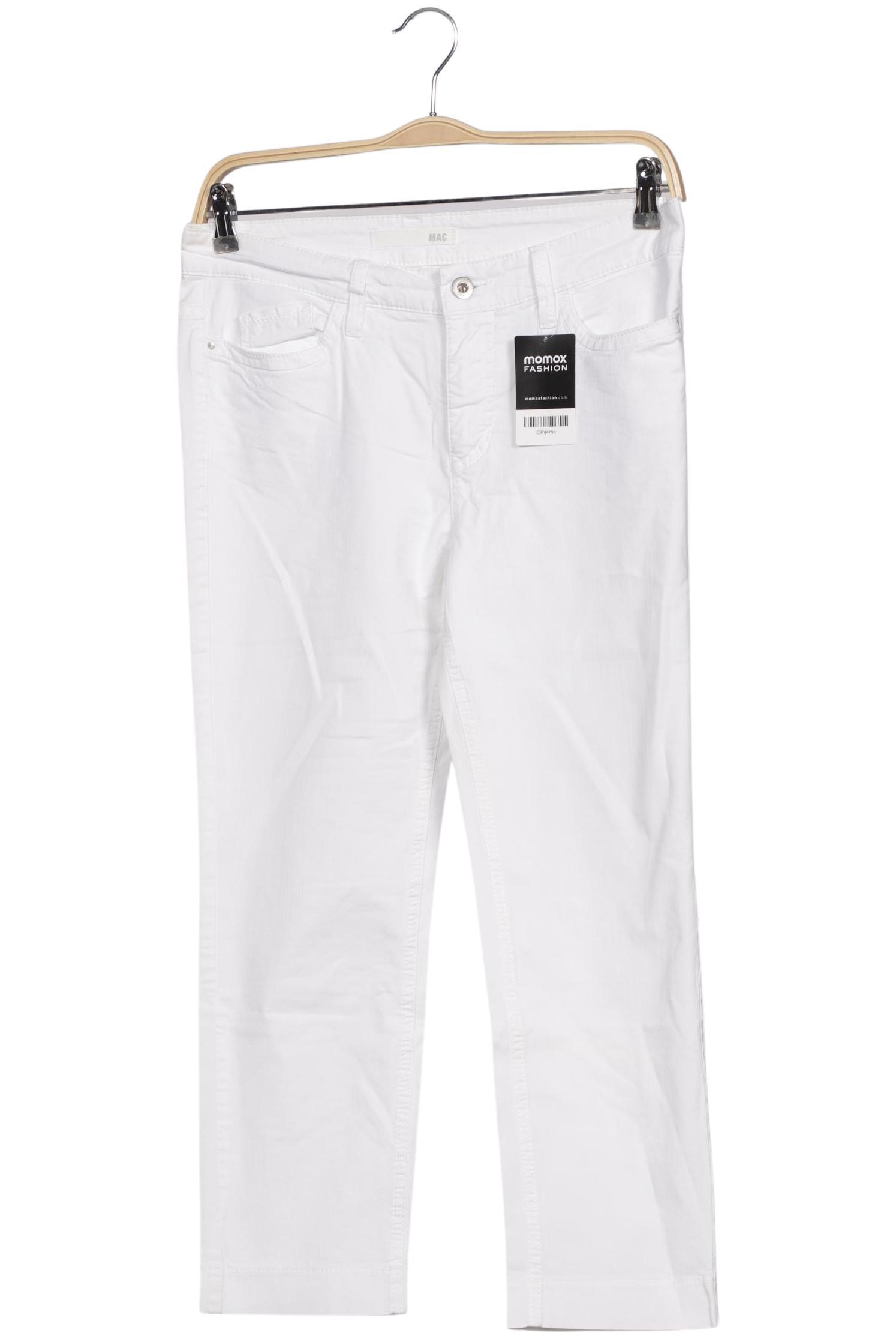 

MAC Damen Jeans, weiß, Gr. 42