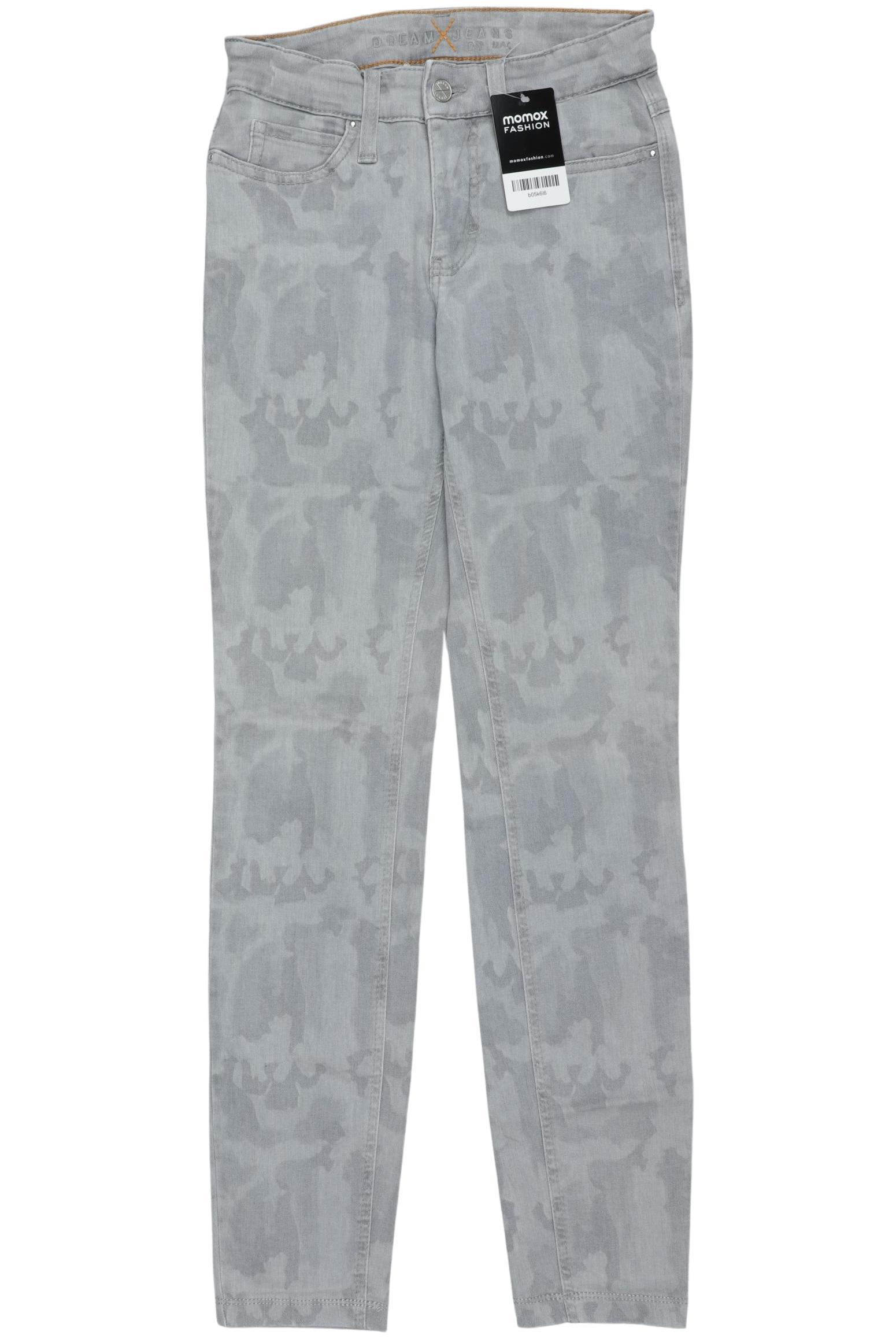 

MAC Damen Jeans, grau, Gr. 24