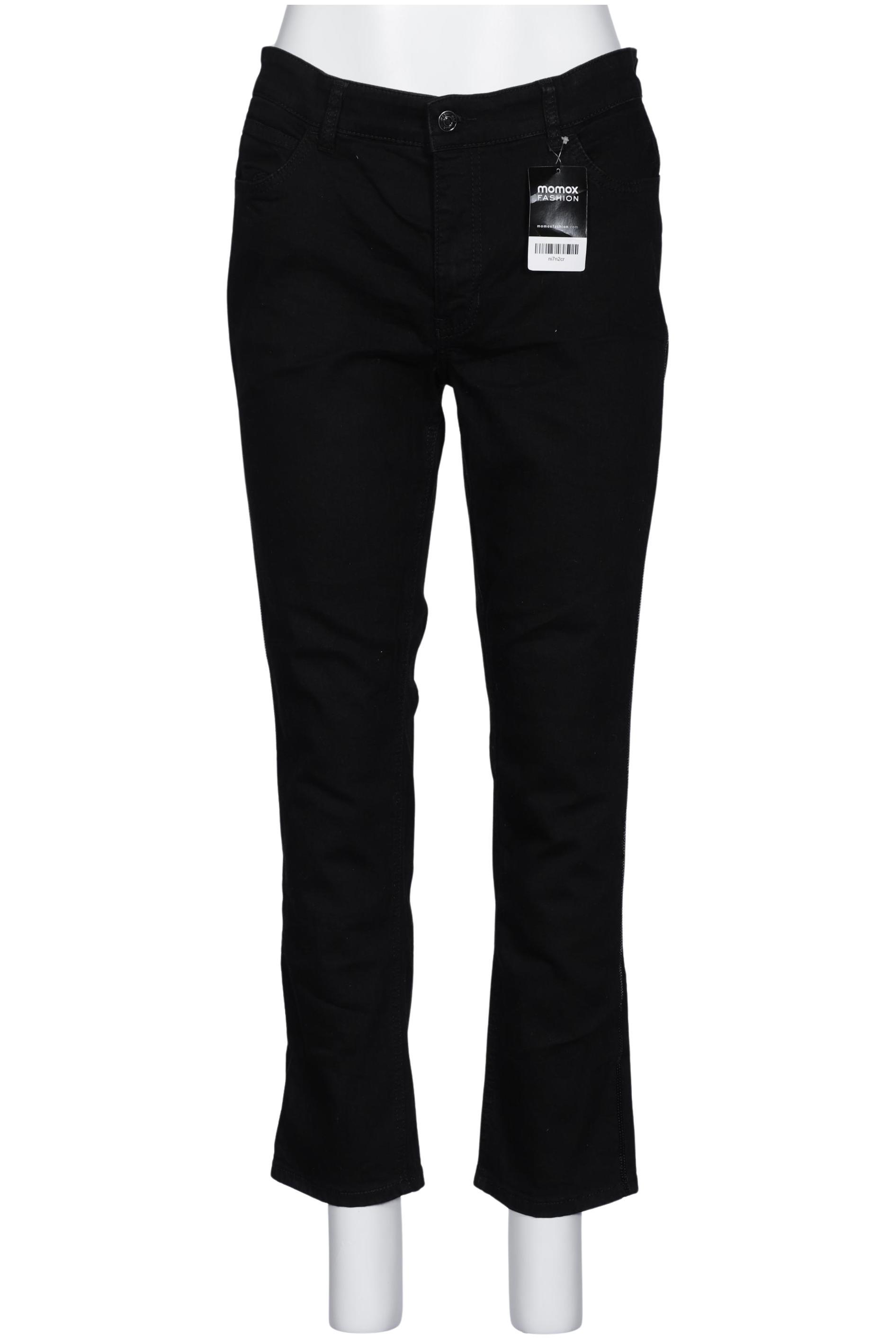 

MAC Damen Jeans, schwarz, Gr. 46
