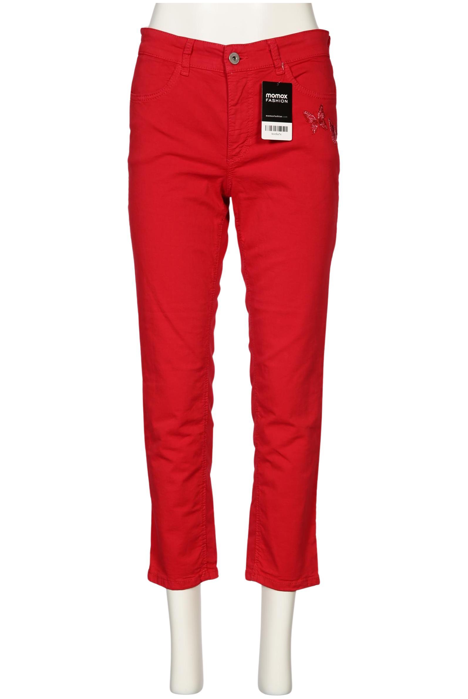 

MAC Damen Jeans, rot, Gr. 38