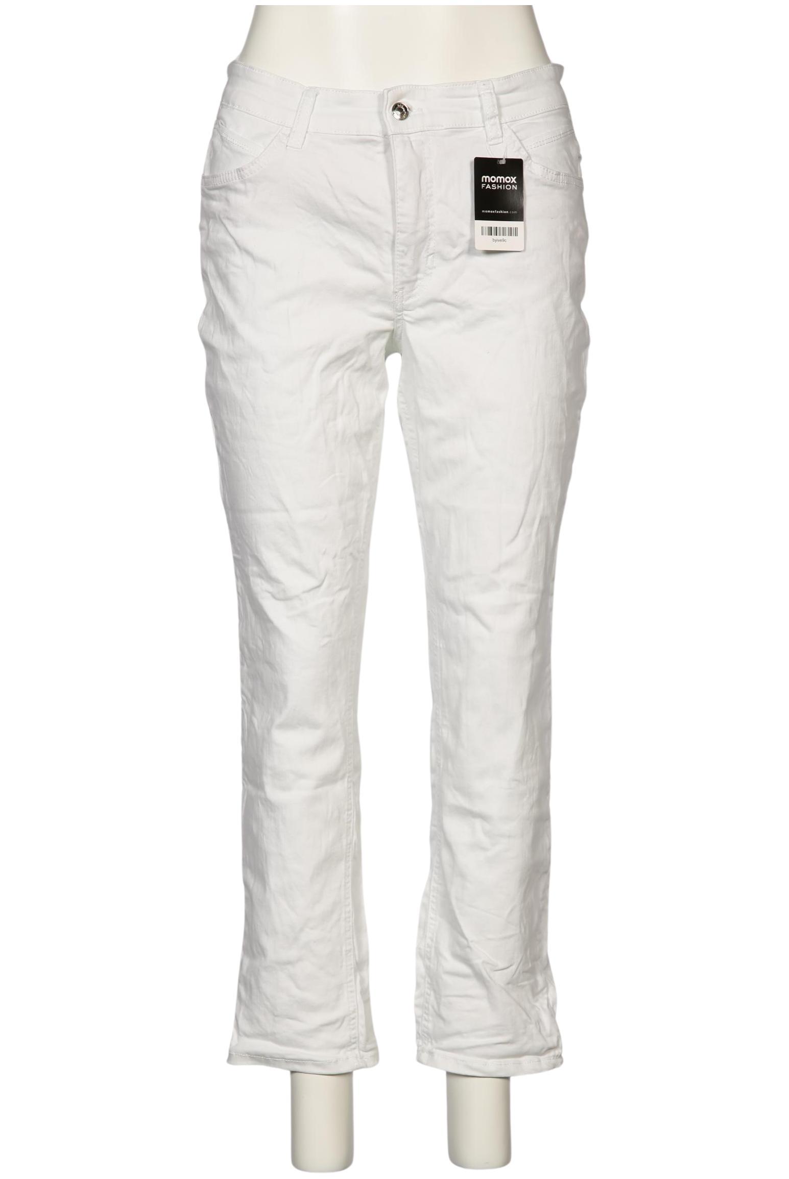 

MAC Damen Jeans, weiß, Gr. 46
