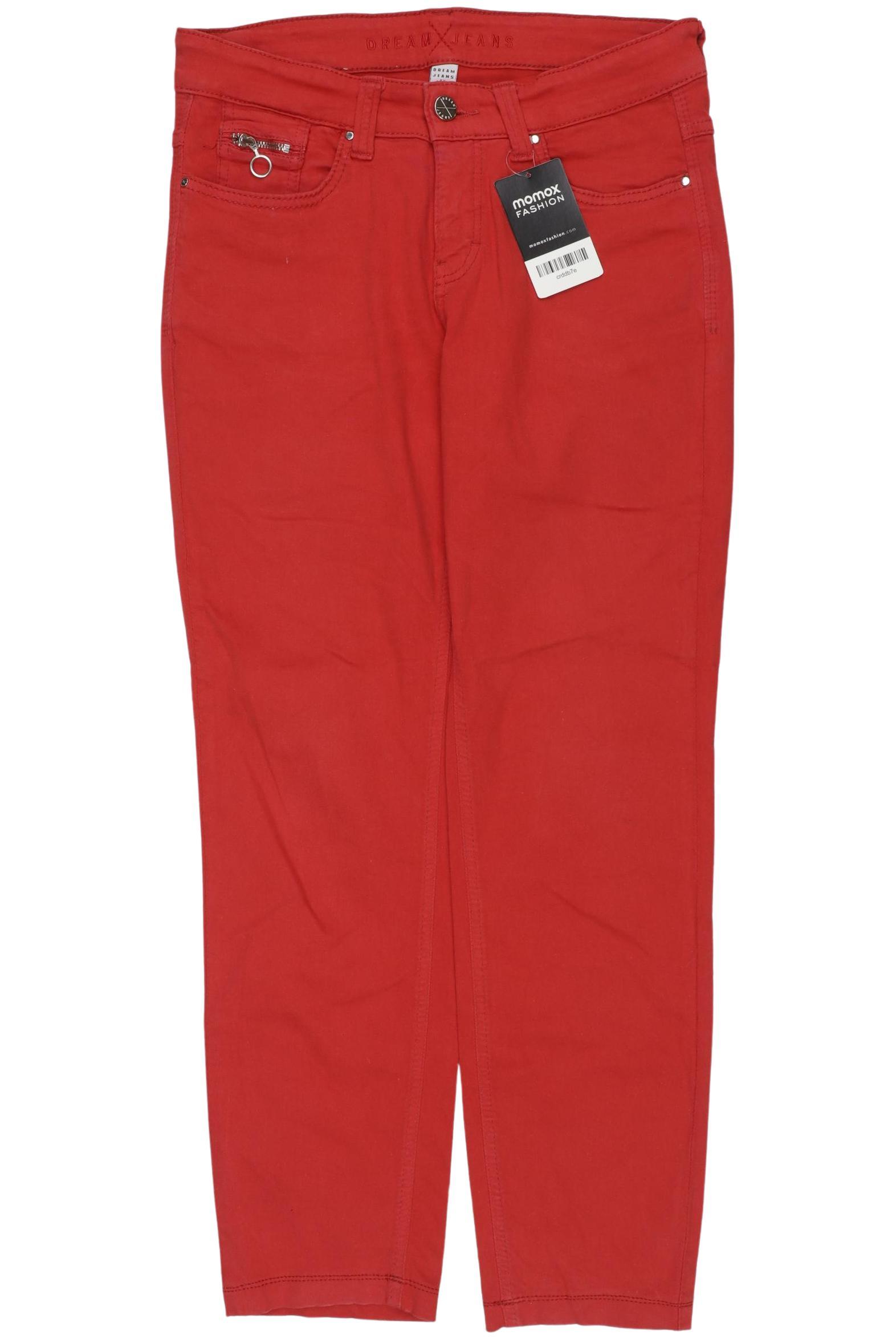 

MAC Damen Jeans, rot, Gr. 34