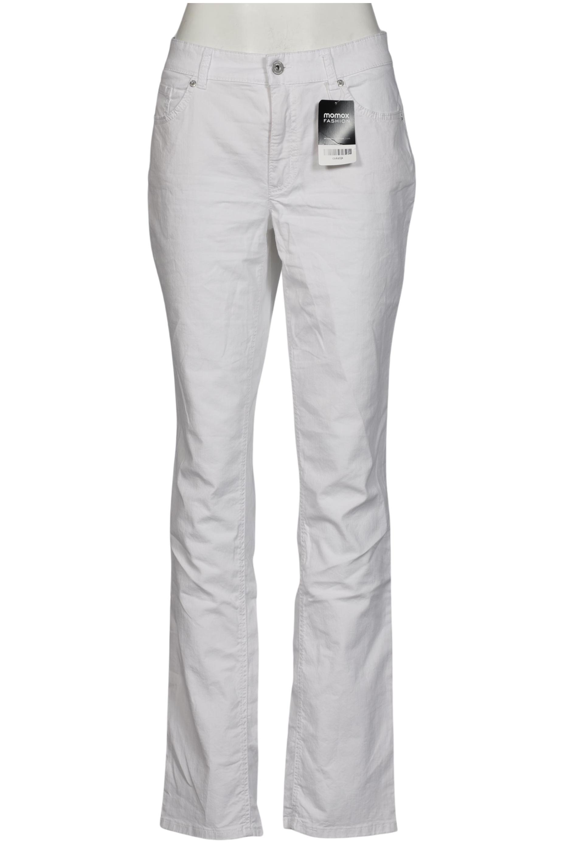 

MAC Damen Jeans, weiß, Gr. 40