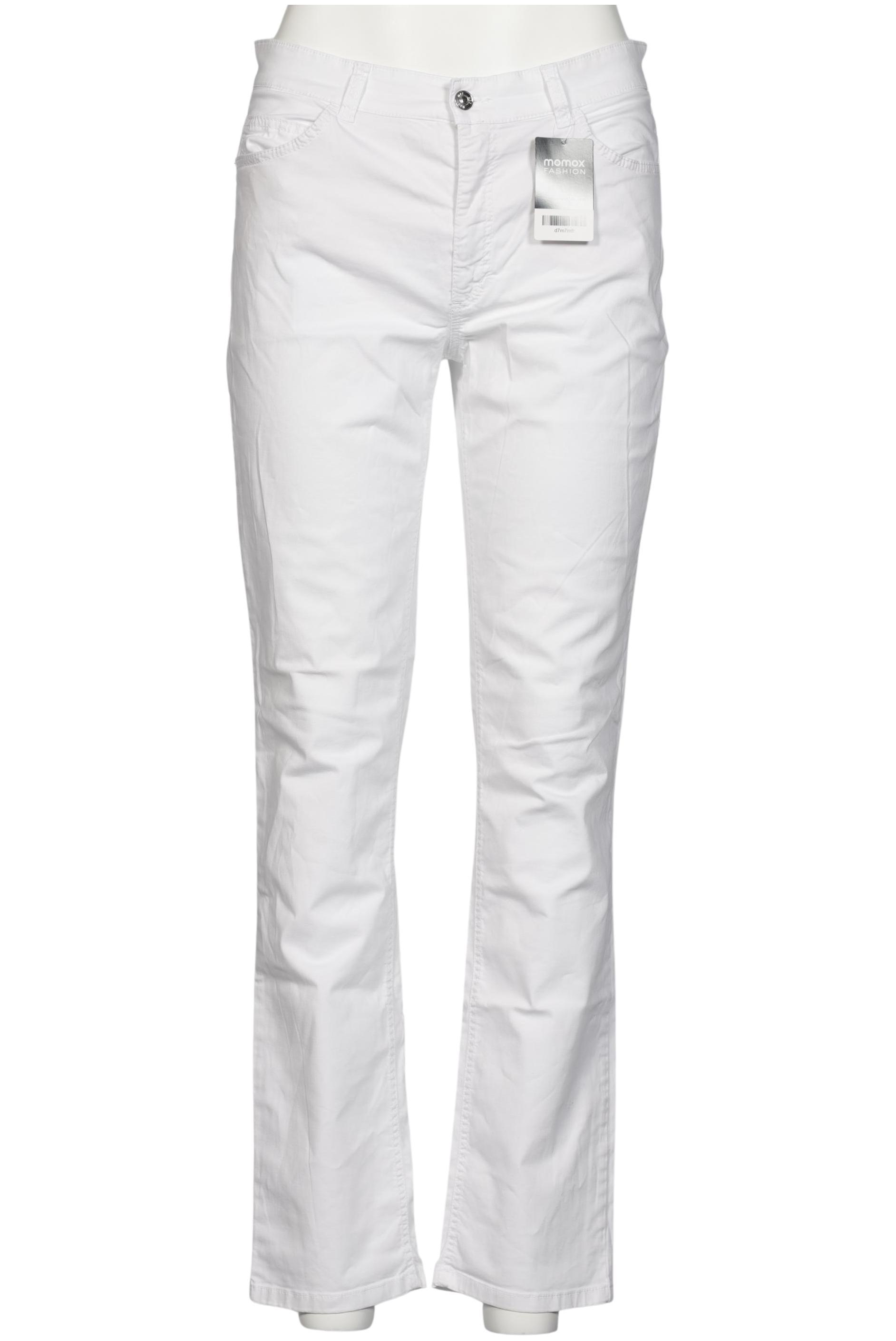 

MAC Damen Jeans, weiß, Gr. 35