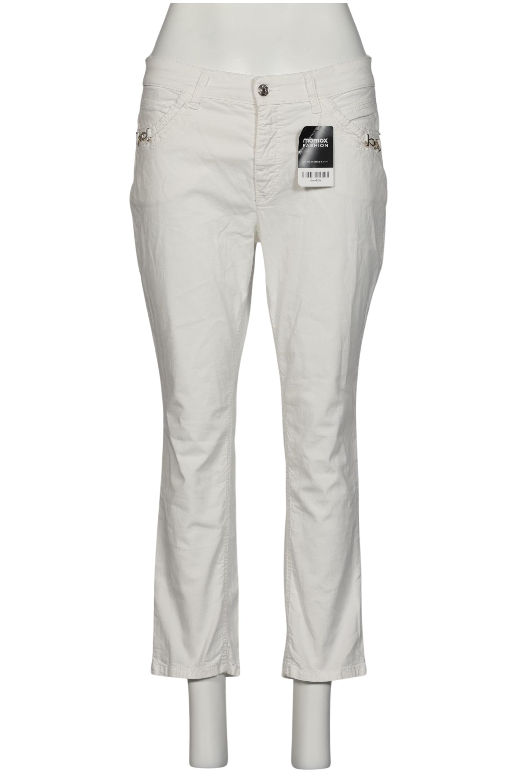 

MAC Damen Jeans, weiß, Gr. 42