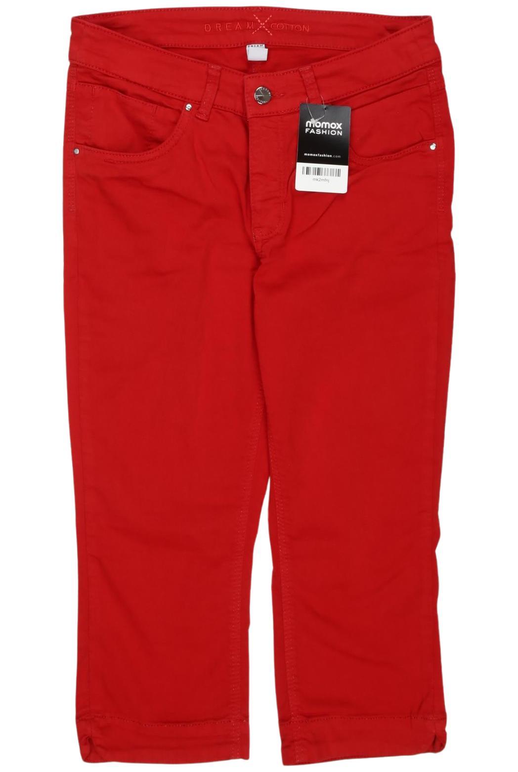 

MAC Damen Jeans, rot, Gr. 34