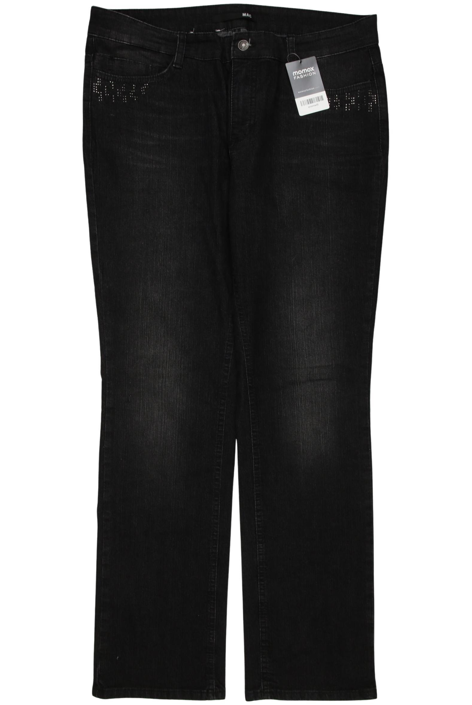 

MAC Damen Jeans, schwarz, Gr. 46