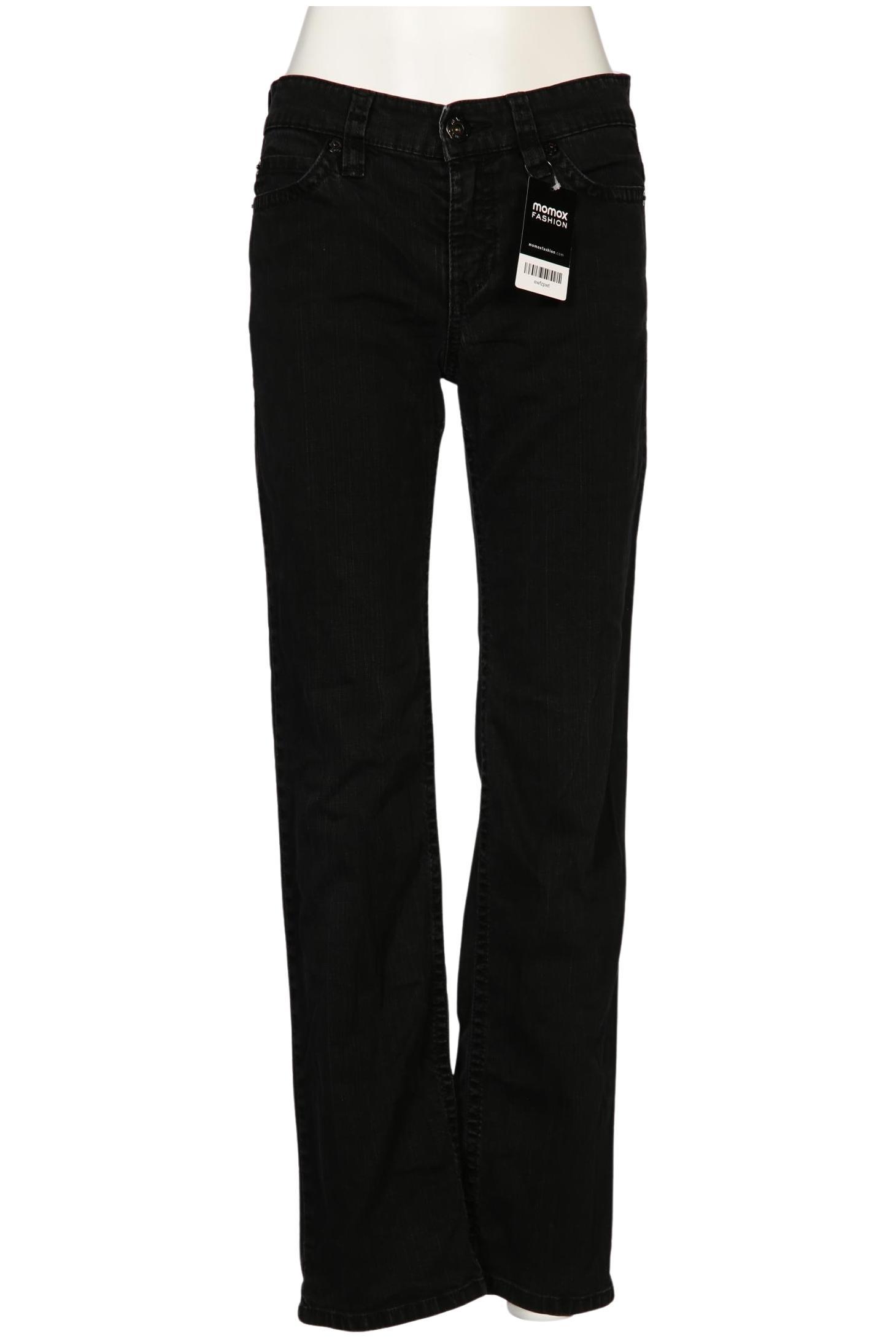 

MAC Damen Jeans, schwarz, Gr. 28
