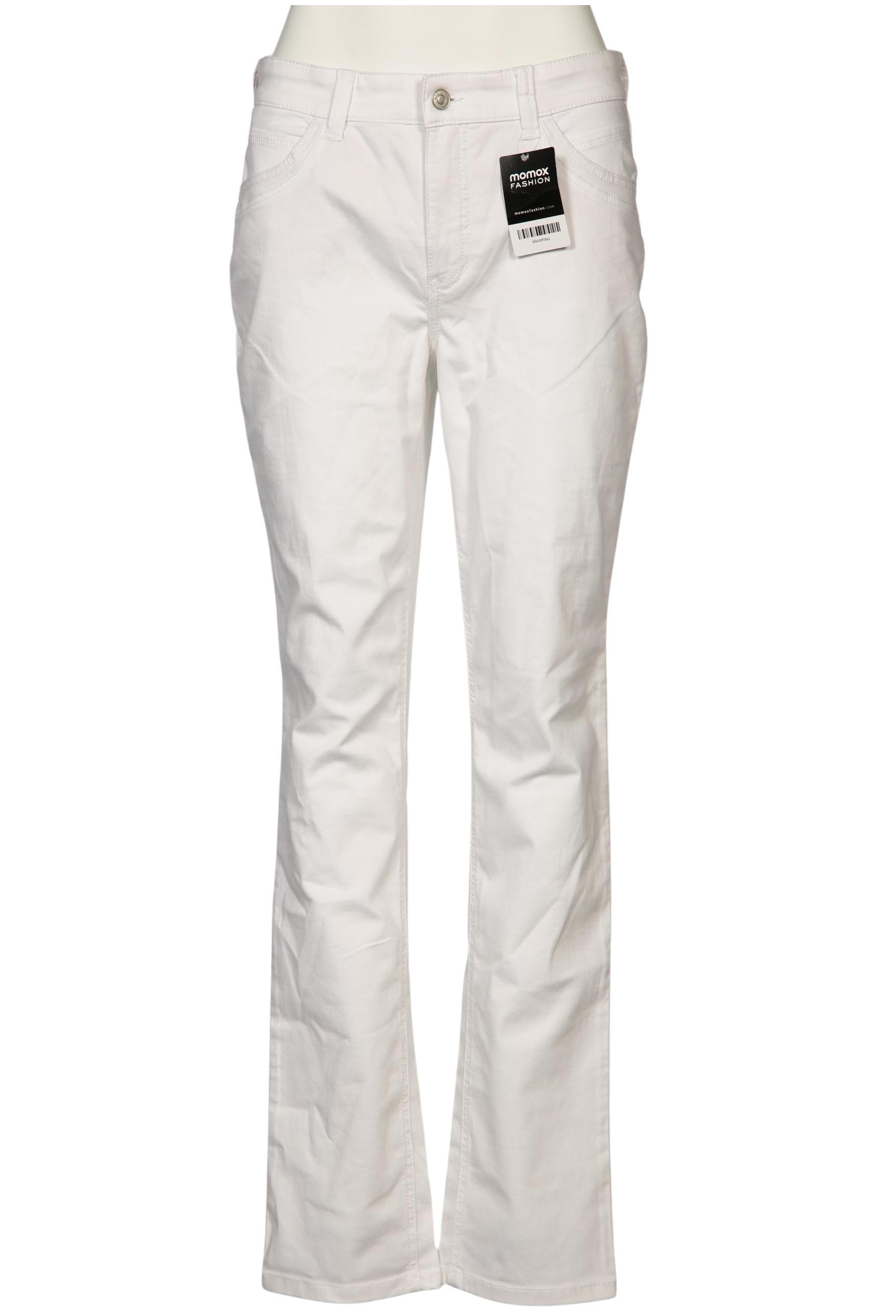 

MAC Damen Jeans, weiß, Gr. 42
