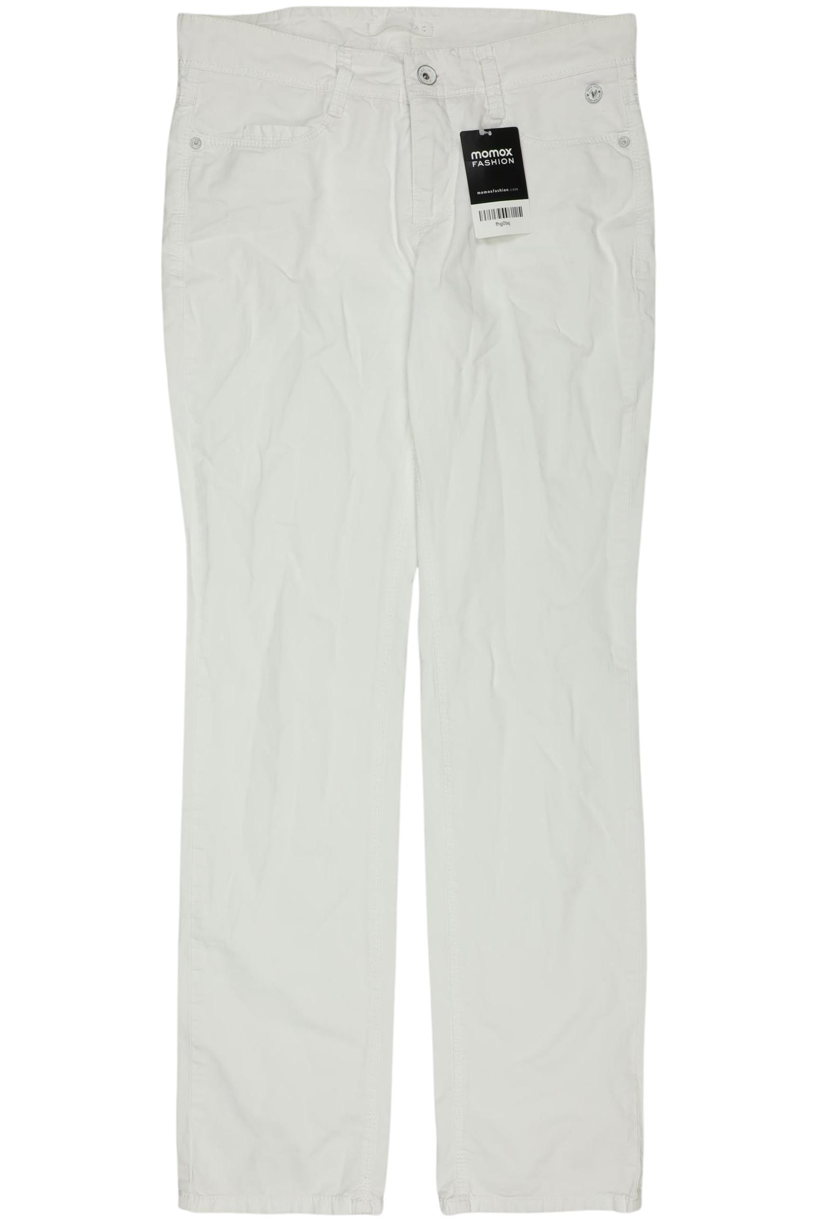 

MAC Damen Jeans, weiß, Gr. 30