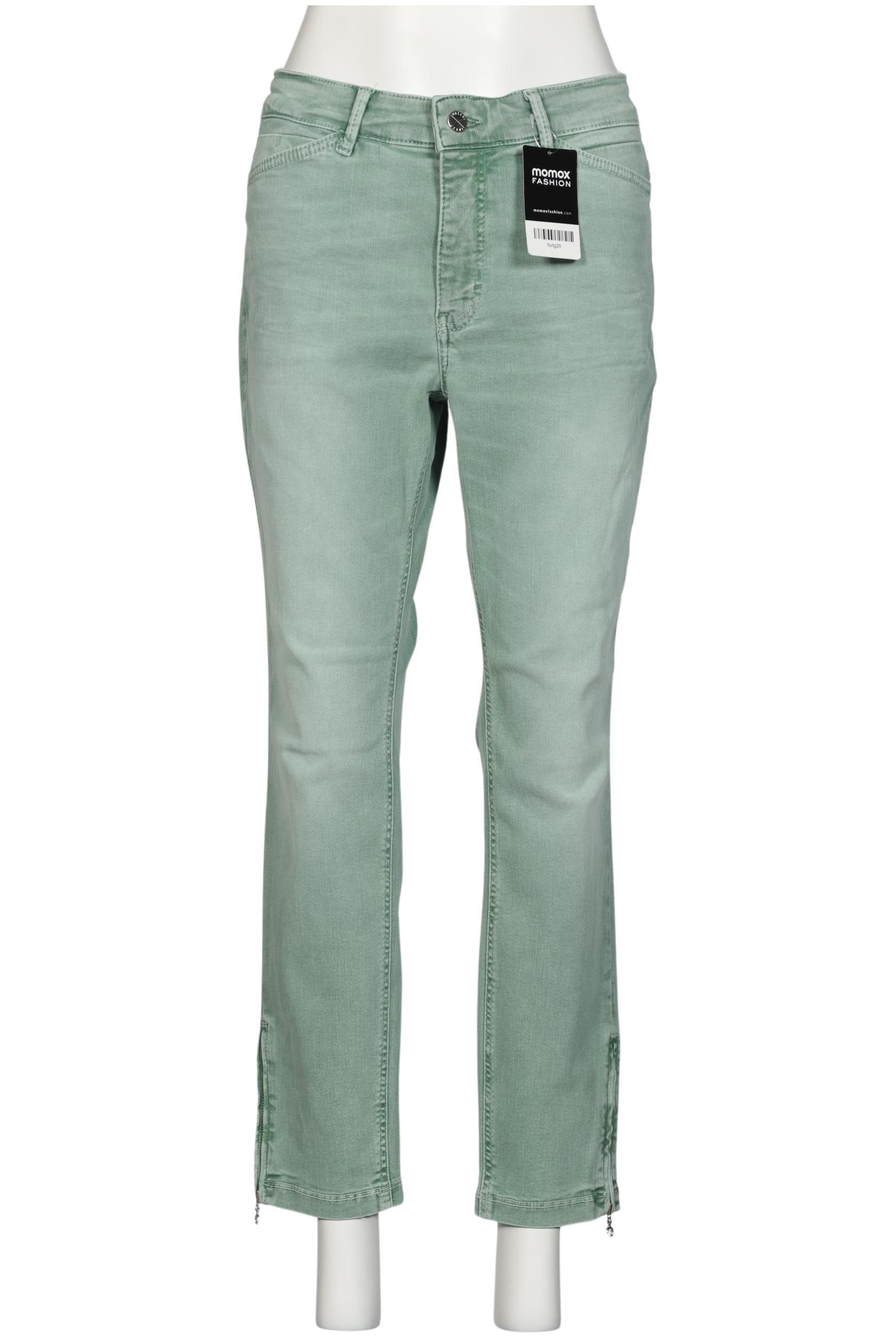 

MAC Damen Jeans, hellgrün, Gr. 38