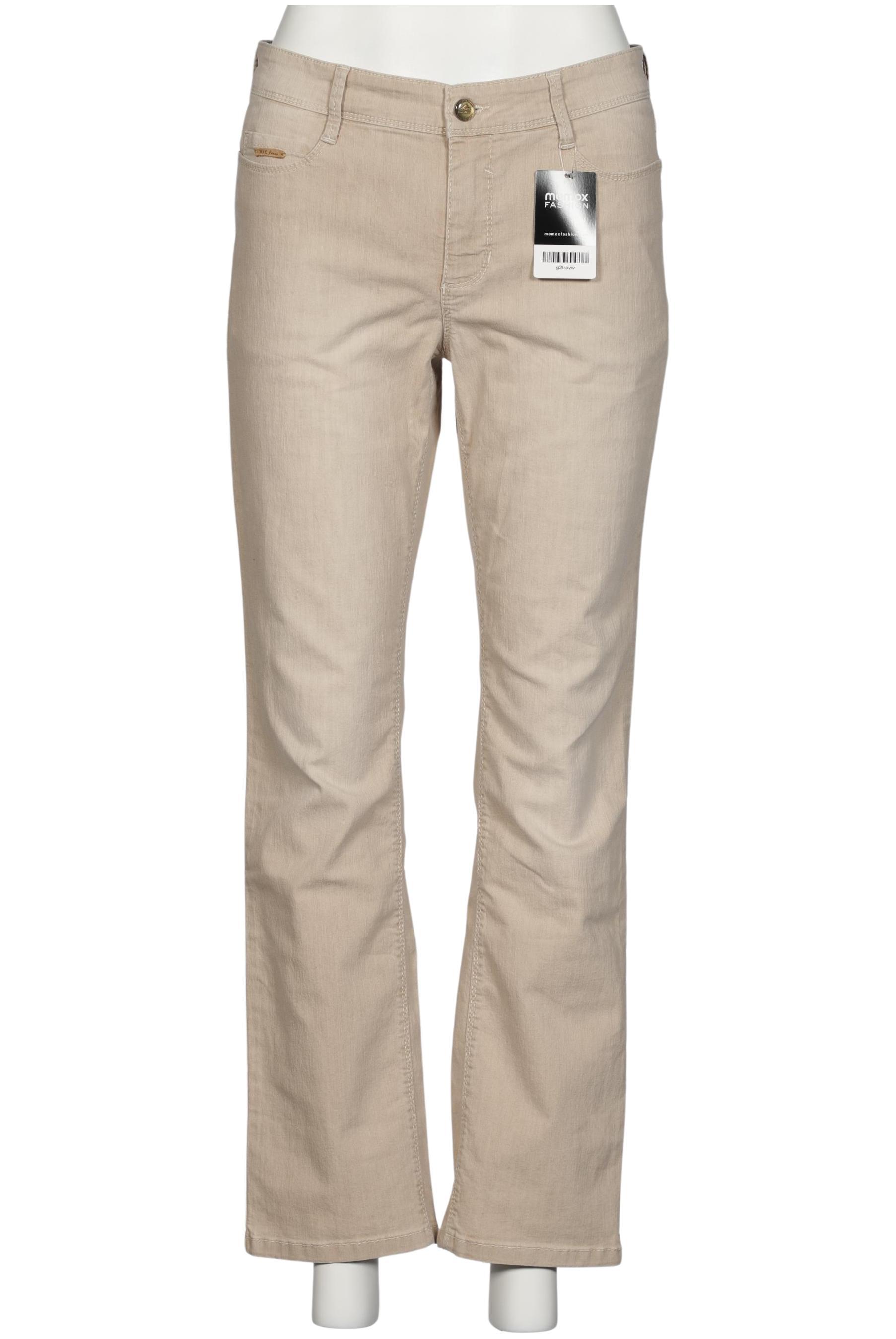 

MAC Damen Jeans, beige, Gr. 42
