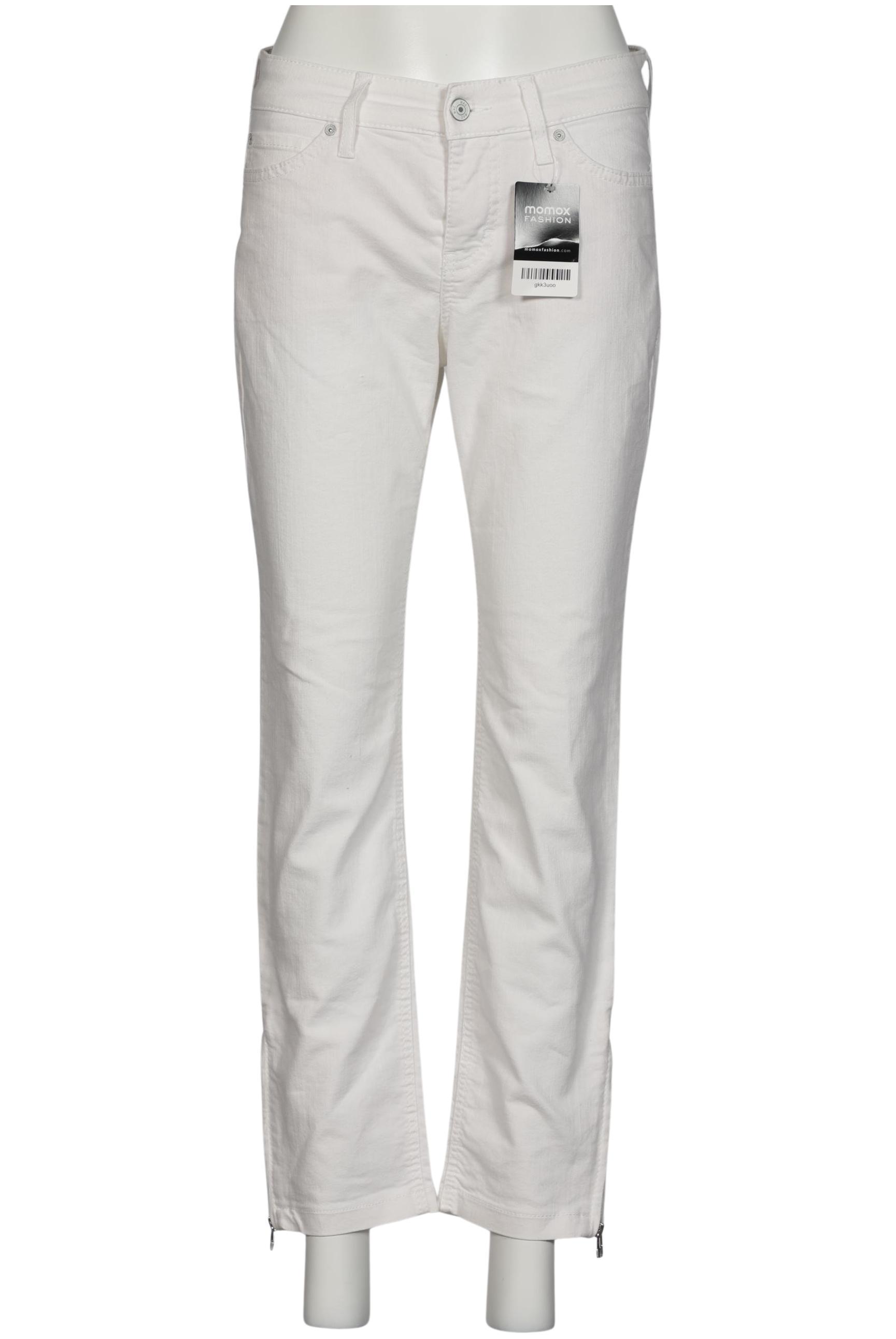 

MAC Damen Jeans, weiß, Gr. 28