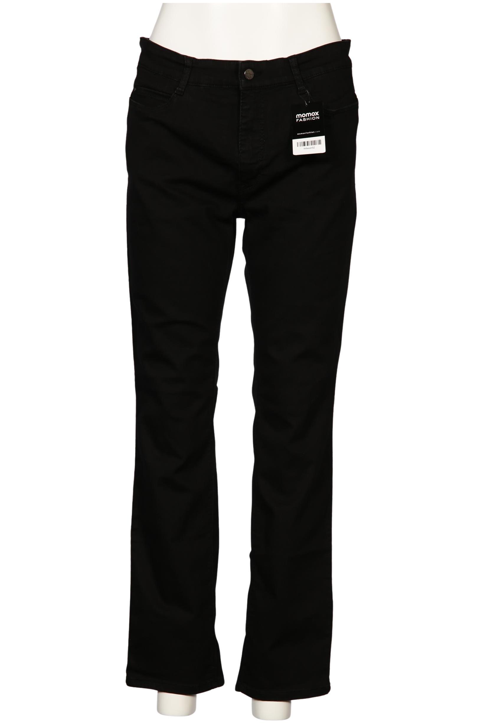 

MAC Damen Jeans, schwarz, Gr. 46