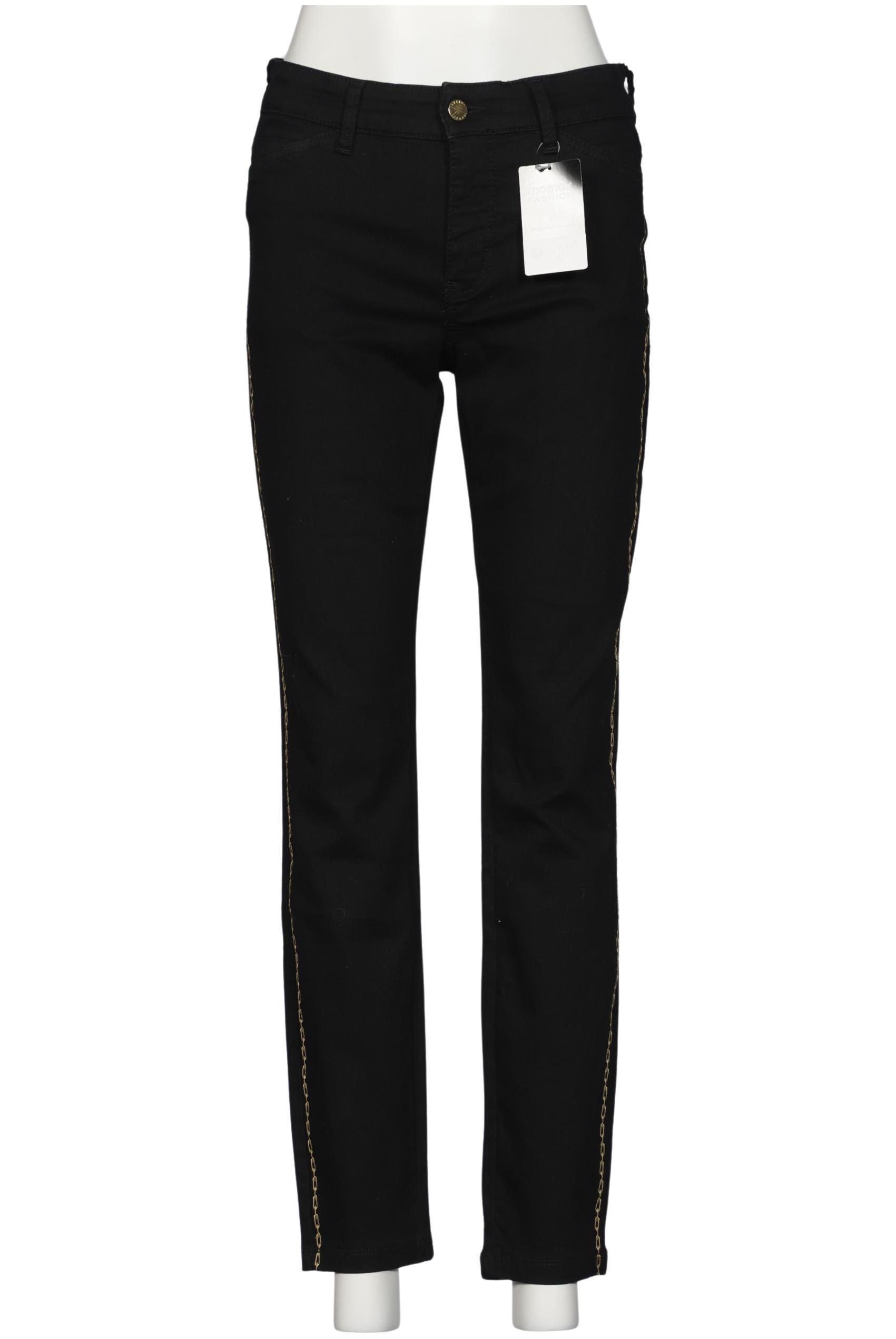 

MAC Damen Jeans, schwarz, Gr. 28