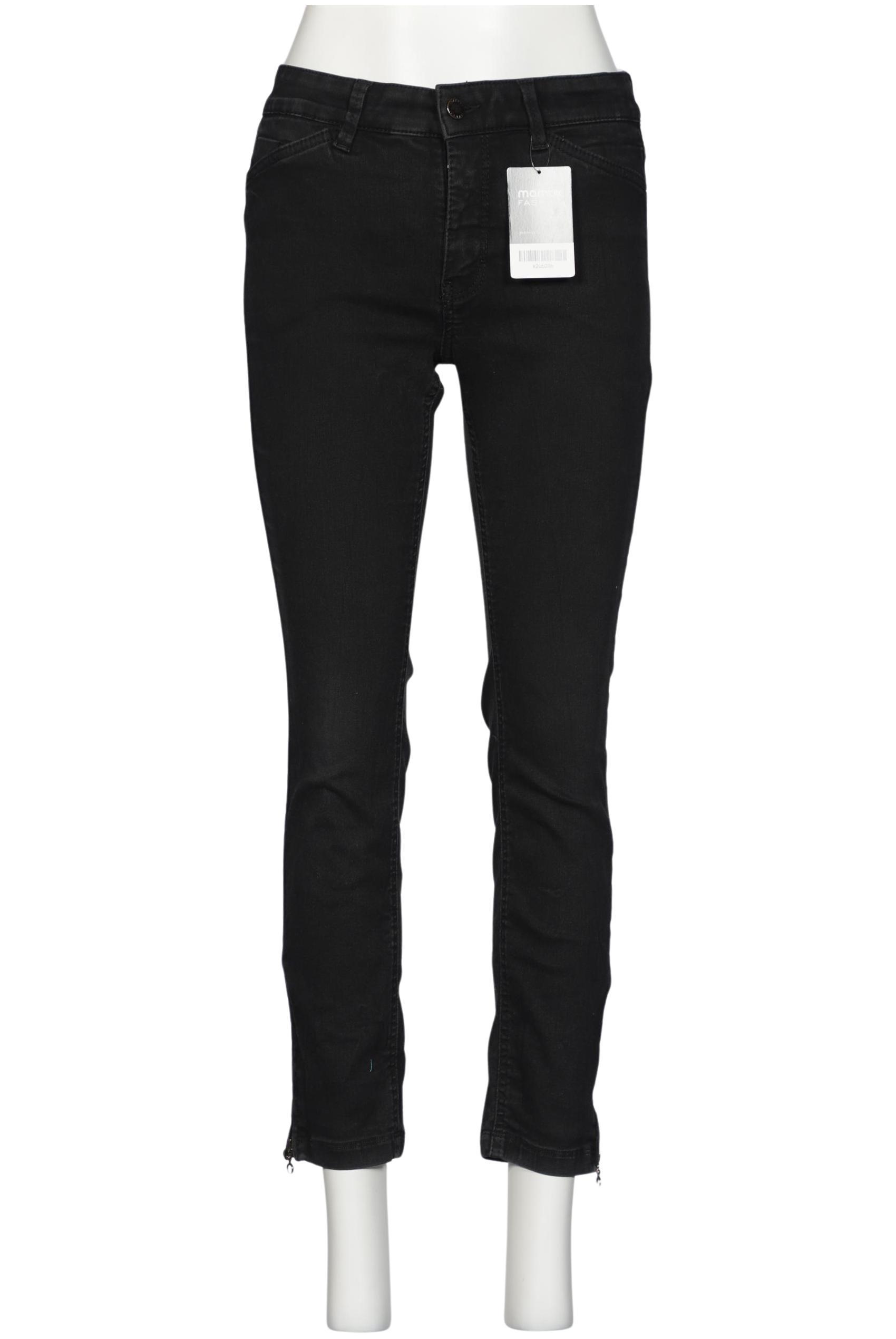 

MAC Damen Jeans, schwarz, Gr. 24