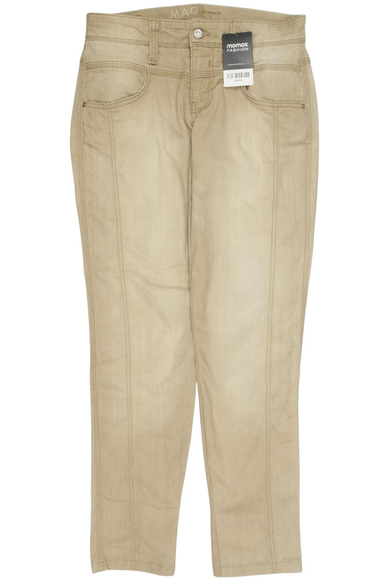 

MAC Damen Jeans, beige, Gr. 36