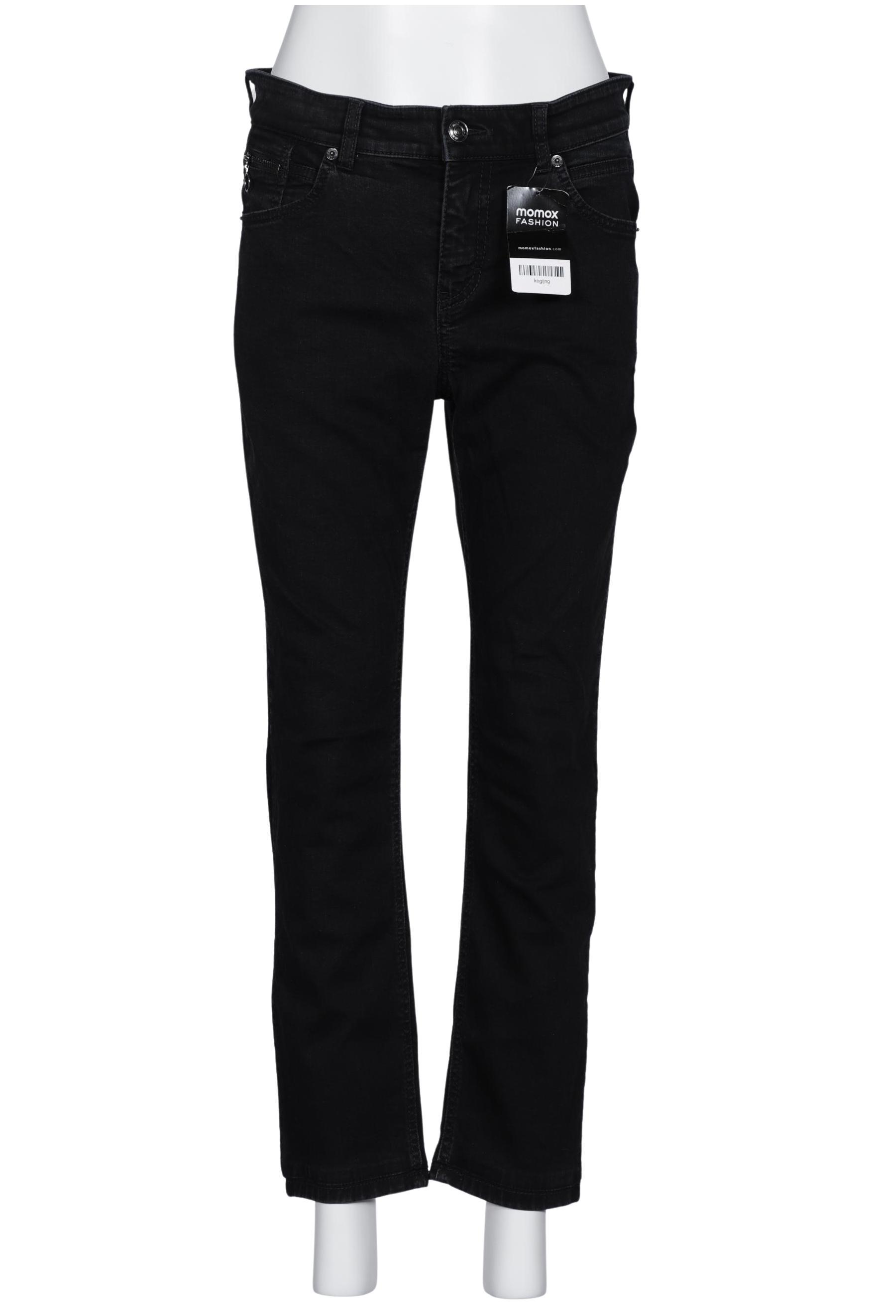 

MAC Damen Jeans, schwarz, Gr. 38