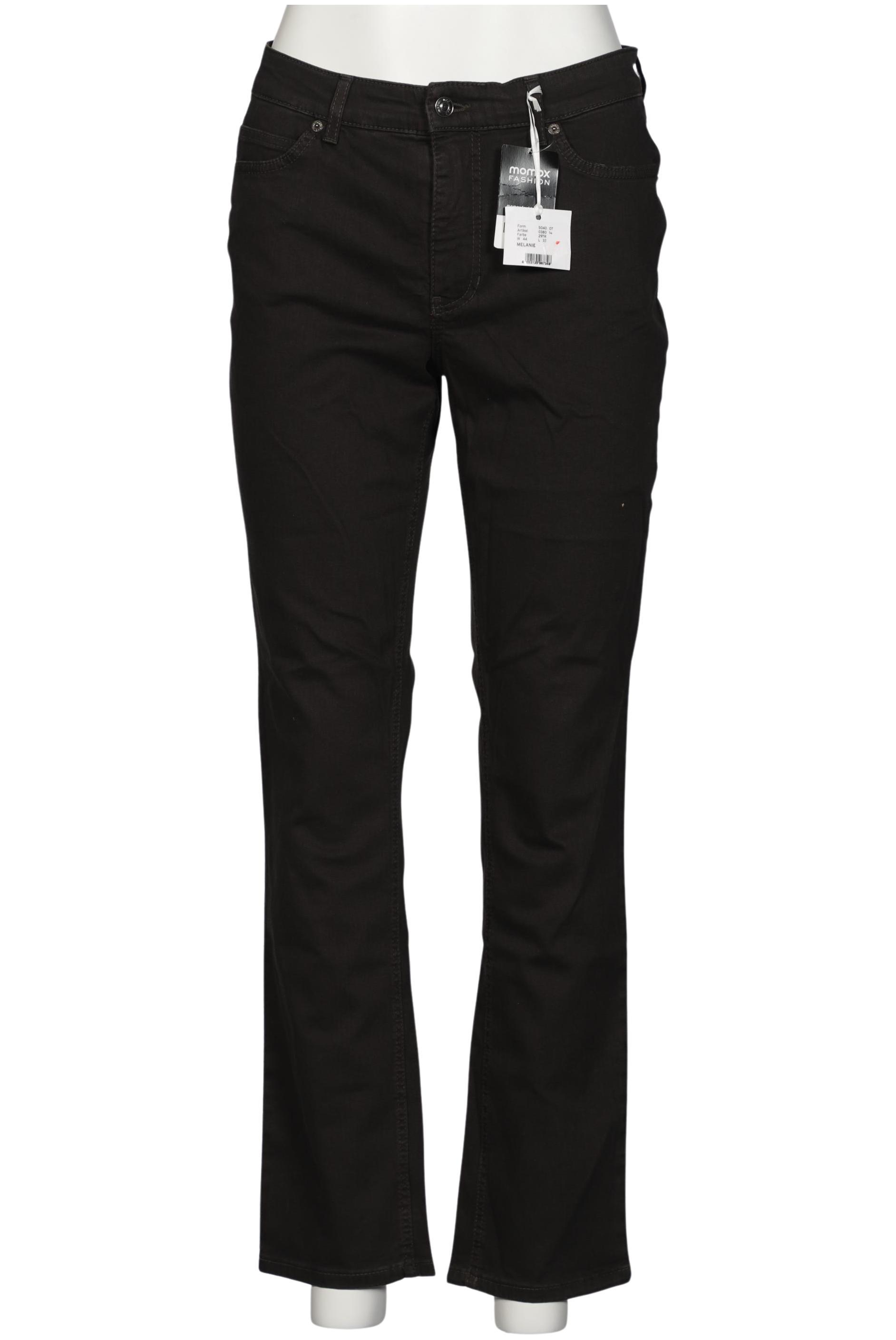 

MAC Damen Jeans, schwarz, Gr. 44