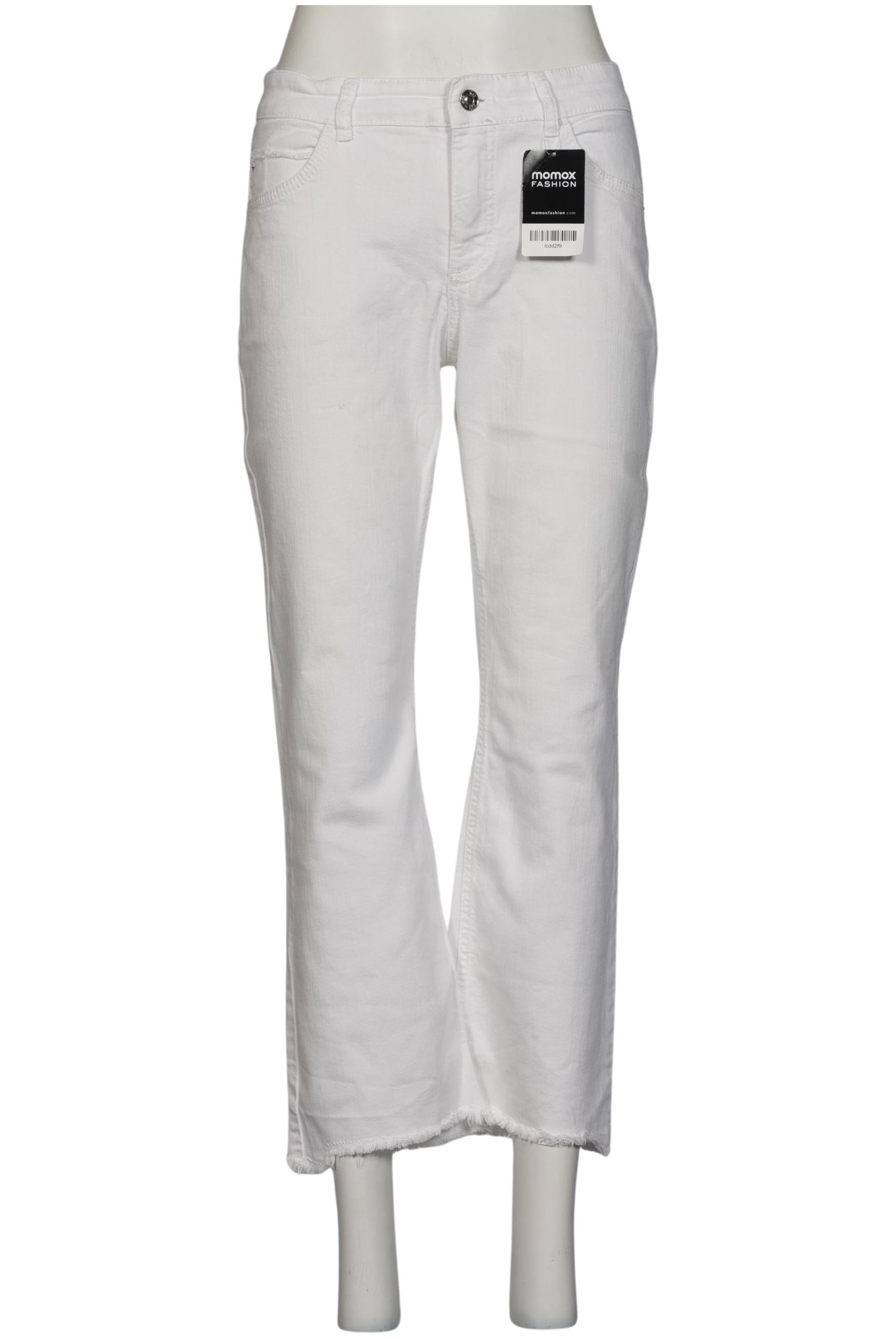 

MAC Damen Jeans, weiß, Gr. 40
