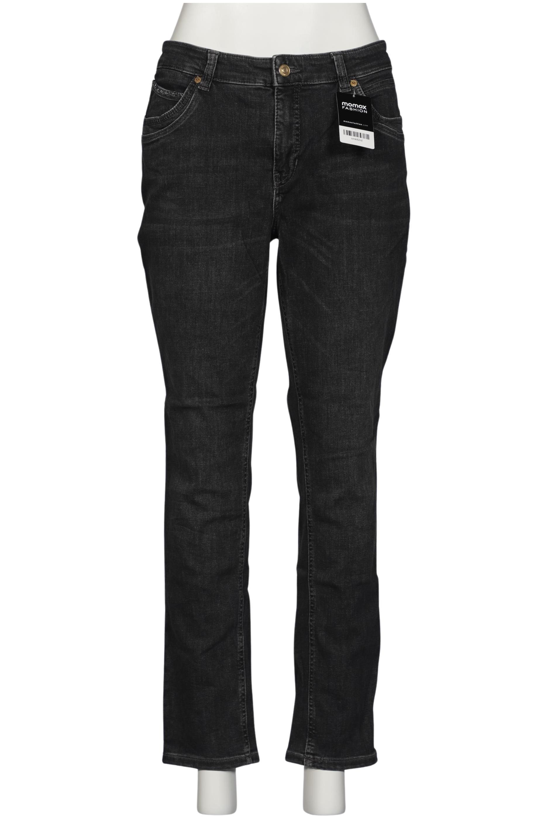 

MAC Damen Jeans, schwarz, Gr. 44