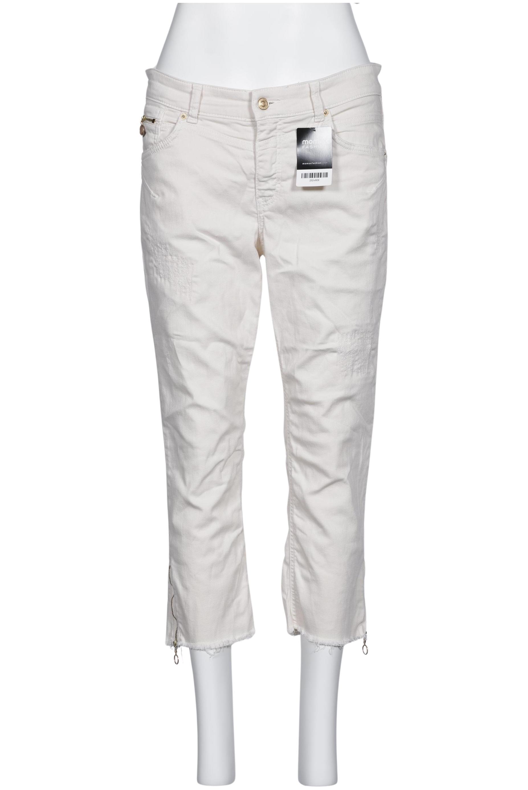 

MAC Damen Jeans, cremeweiß, Gr. 42