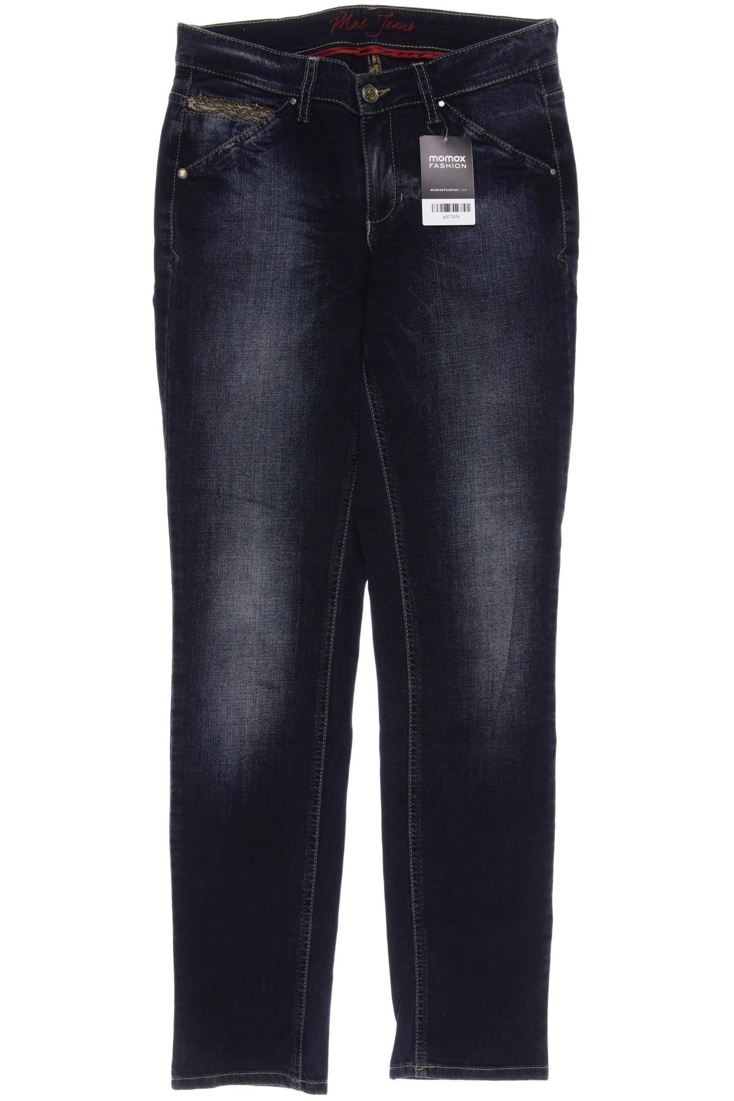 

MAC Damen Jeans, marineblau, Gr. 34