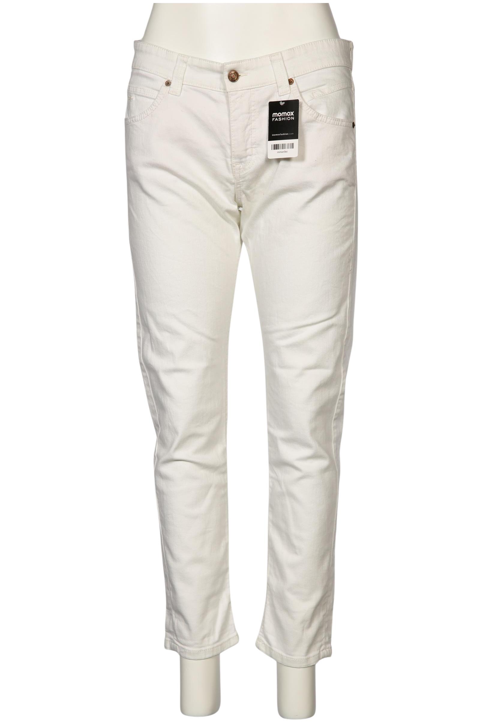 

MAC Damen Jeans, weiß, Gr. 35