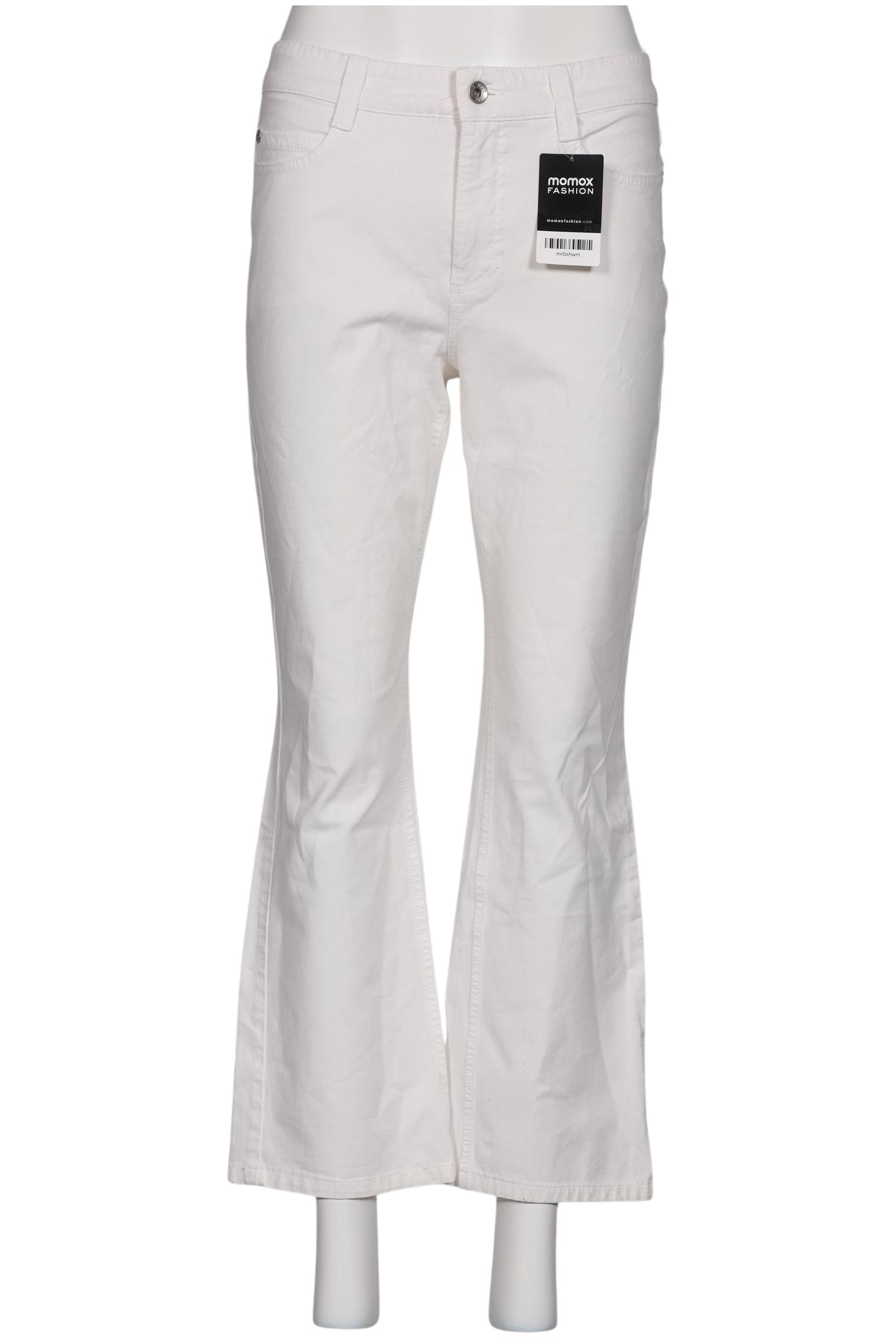 

MAC Damen Jeans, weiß, Gr. 40
