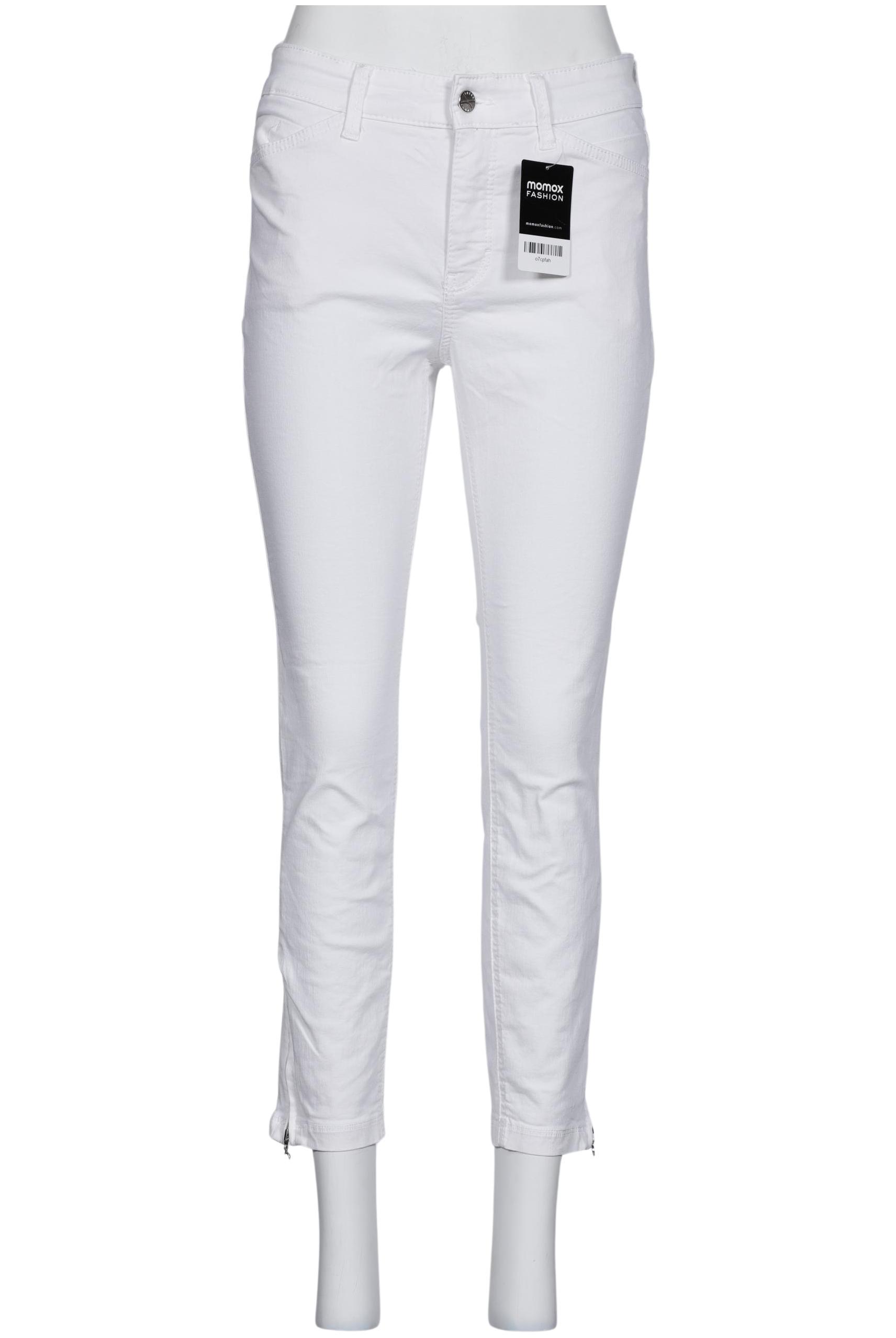 

MAC Damen Jeans, weiß, Gr. 30