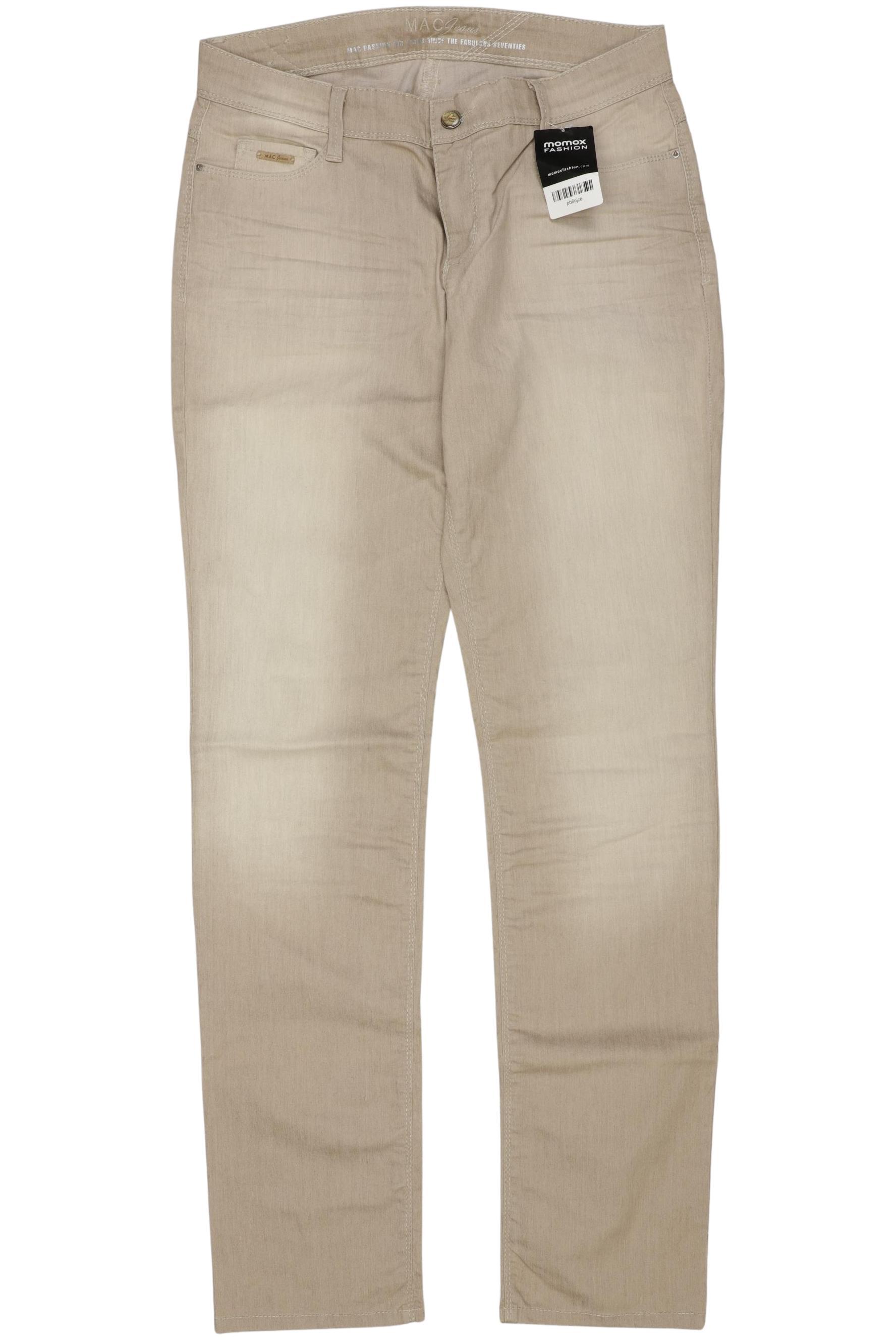 

MAC Damen Jeans, beige, Gr. 32