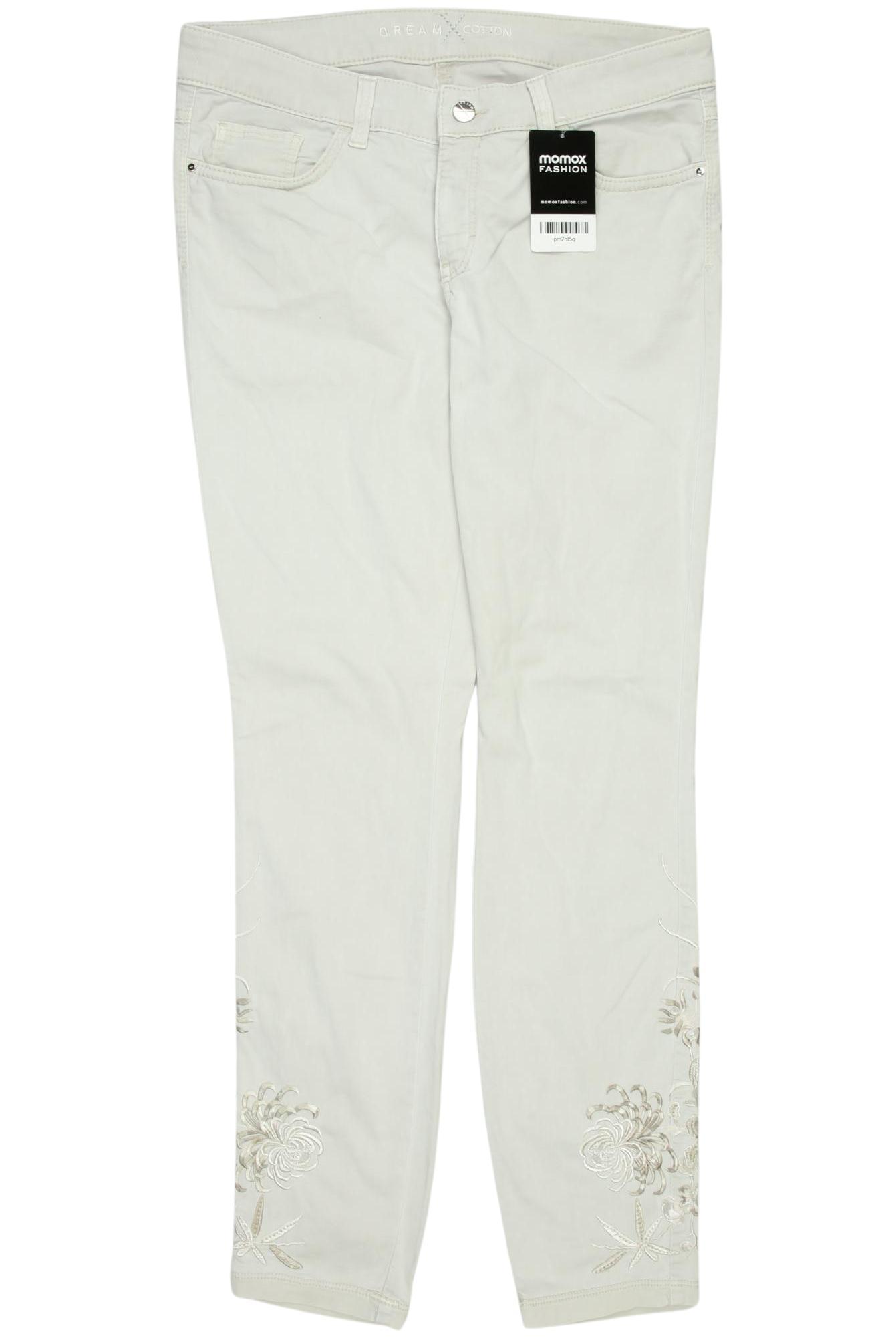 

MAC Damen Jeans, cremeweiß, Gr. 36