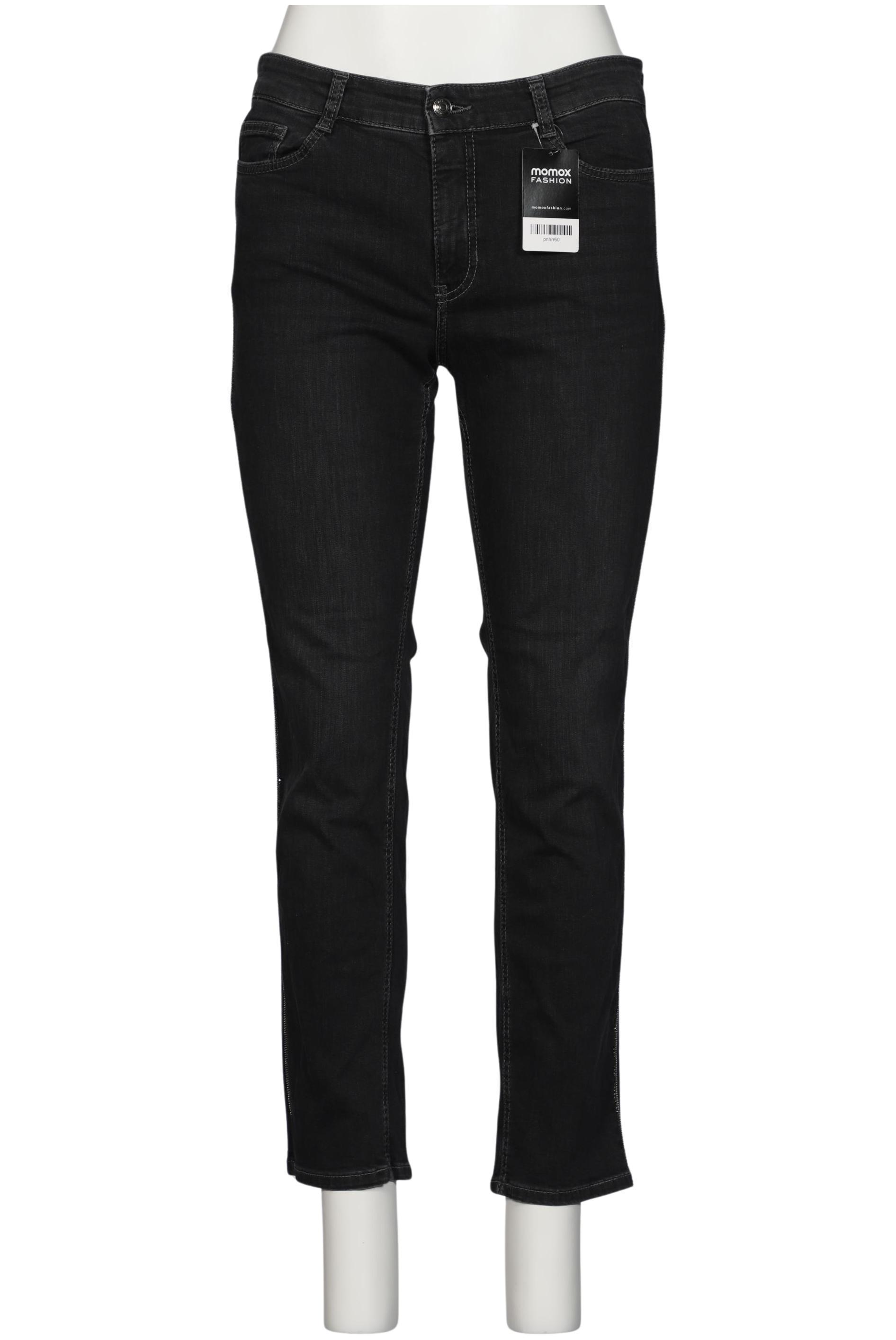 

MAC Damen Jeans, schwarz, Gr. 44